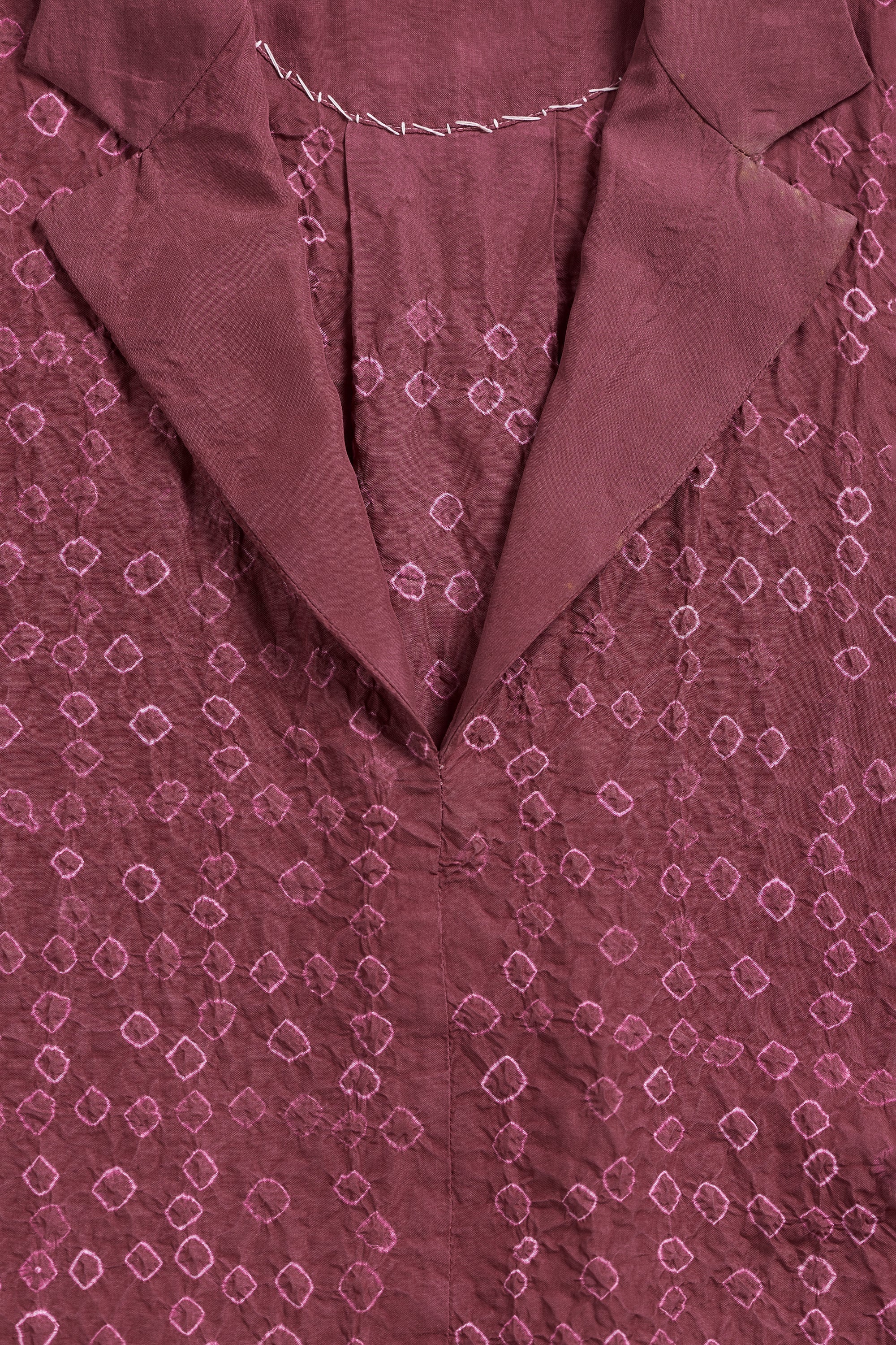 Close-up of a maroon fabric