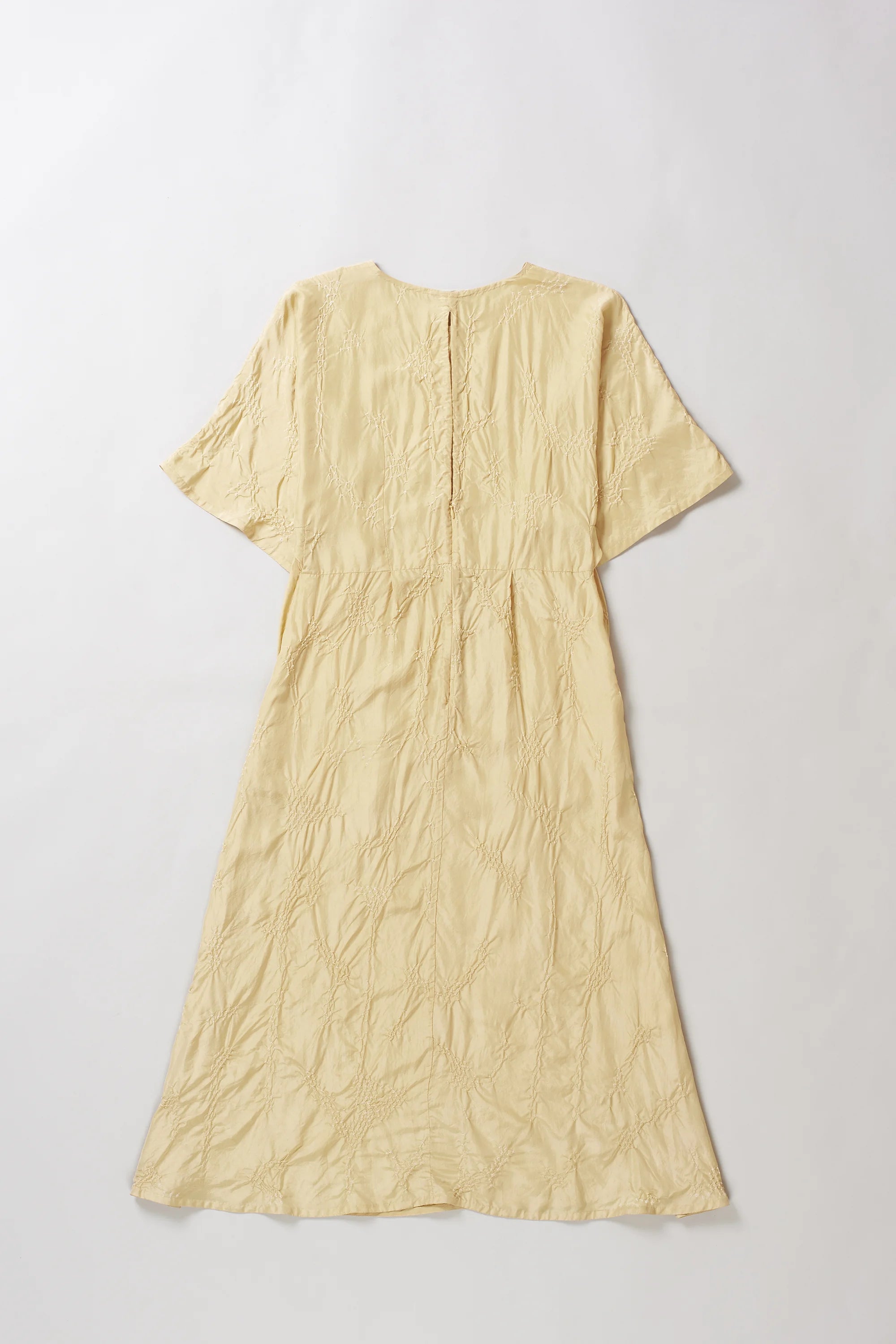 Kimono Sleeve Dress in Natural Dye