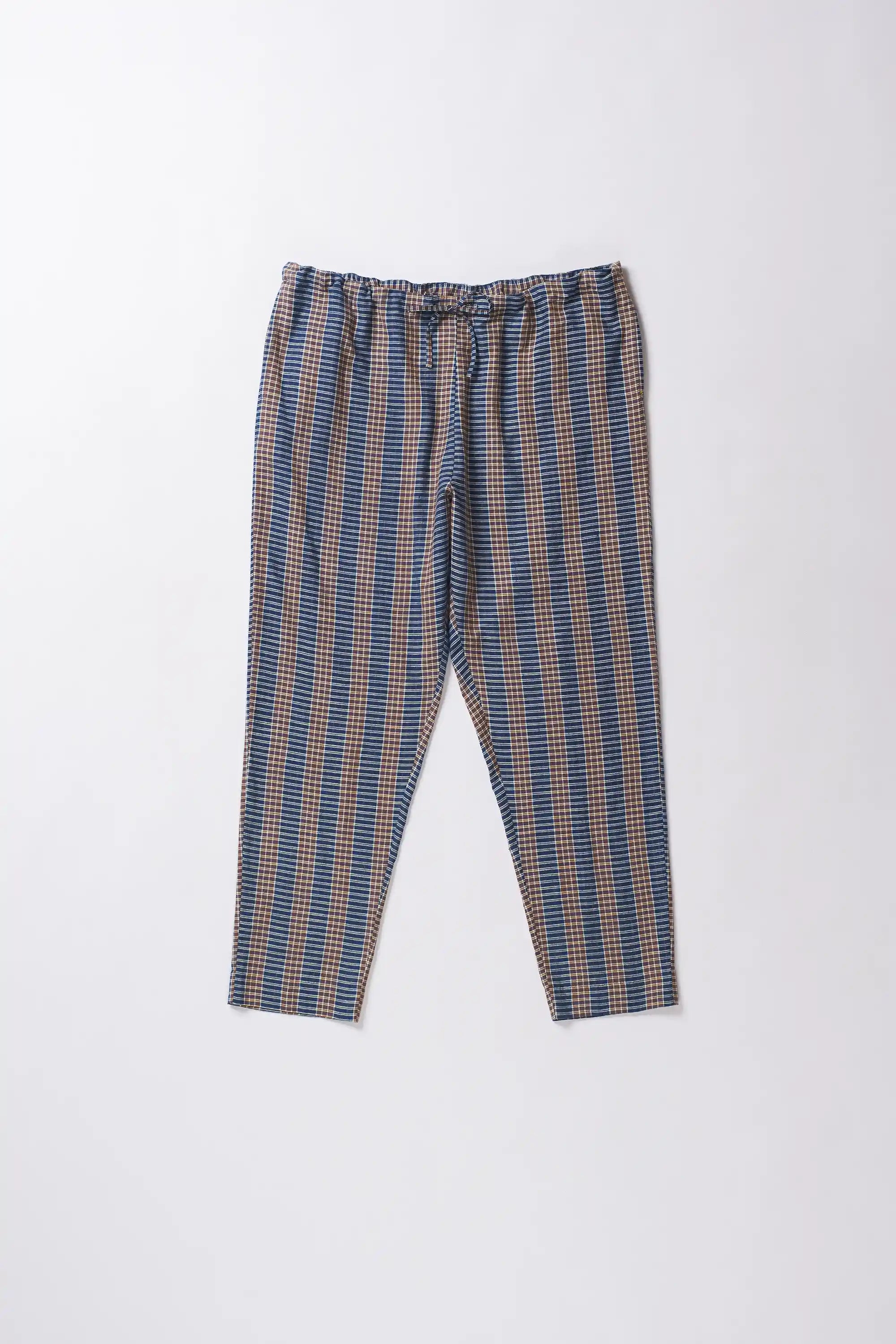 Multi Colour Yarn Dyed Cotton Pants