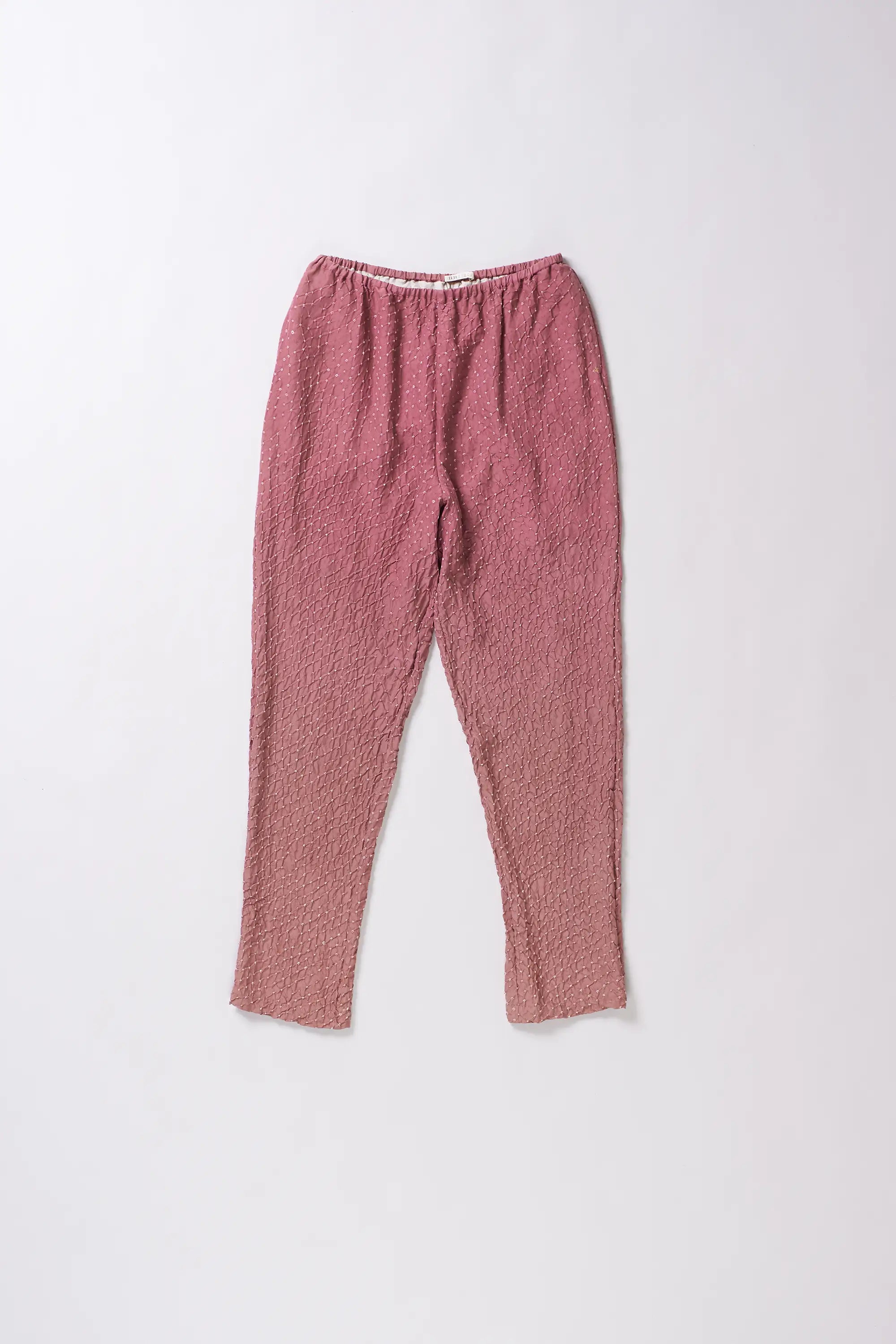 Fuschia Pink Bandhani Pant