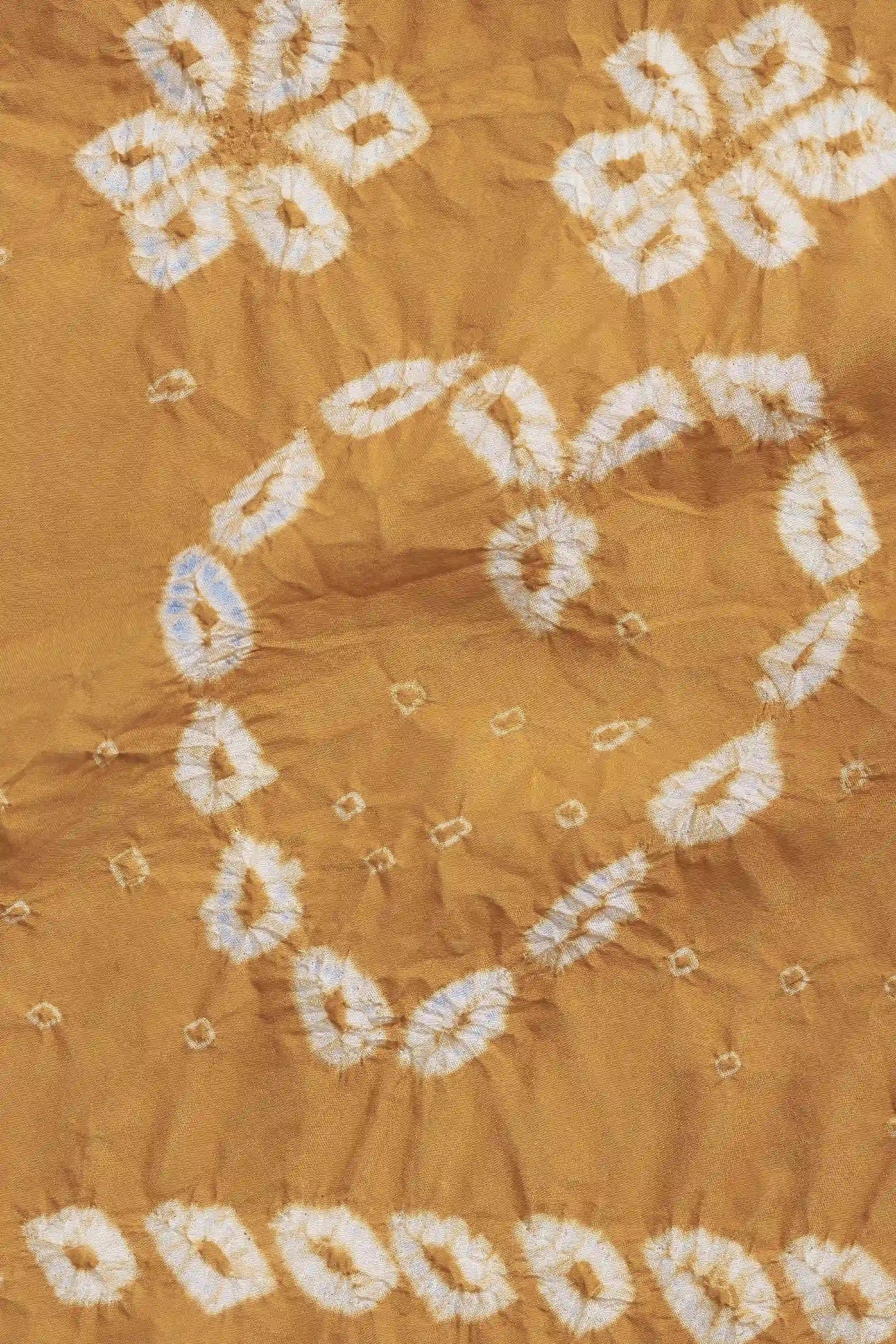 Mustard Yellow Silk Scarf