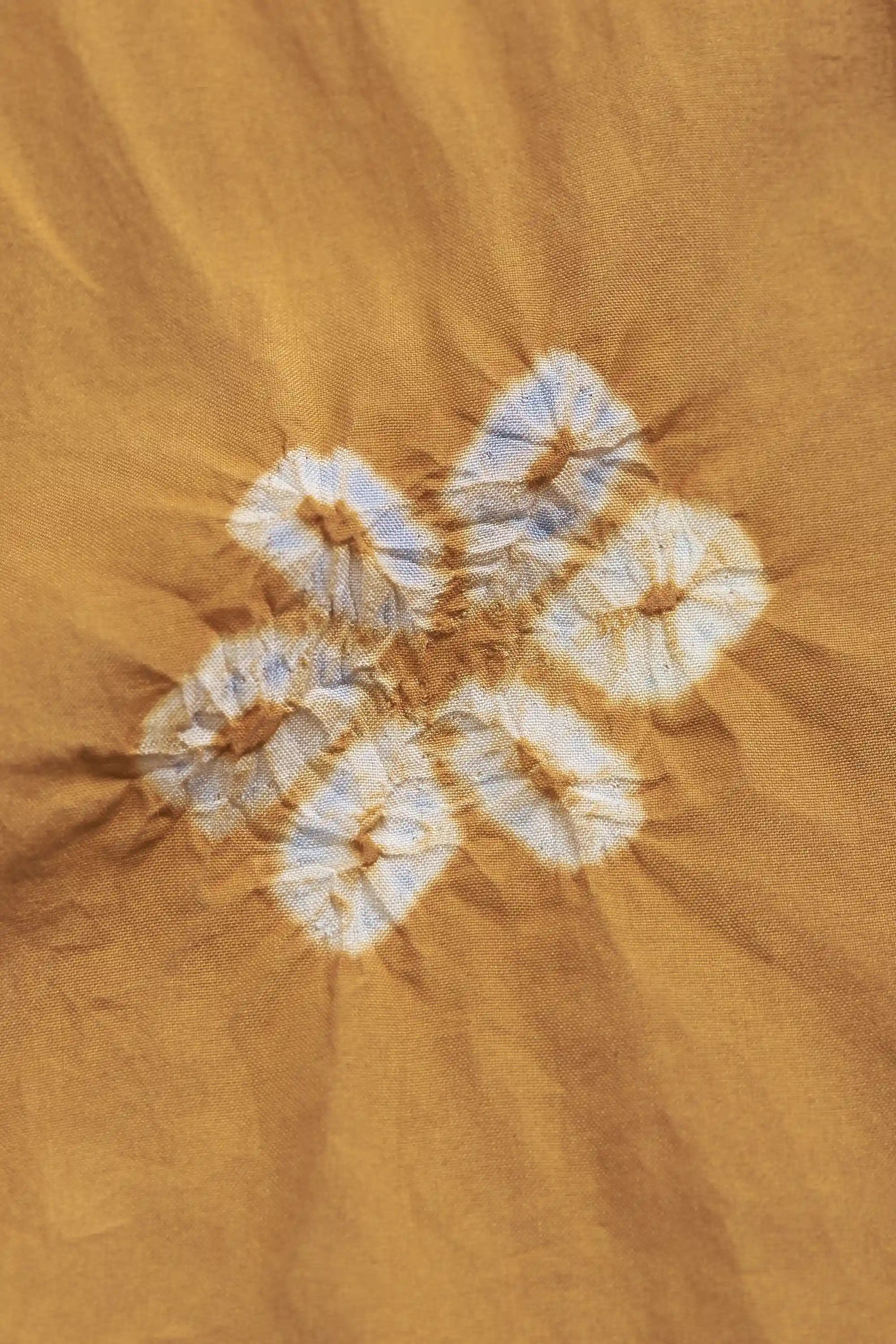 Mustard Yellow Silk Scarf