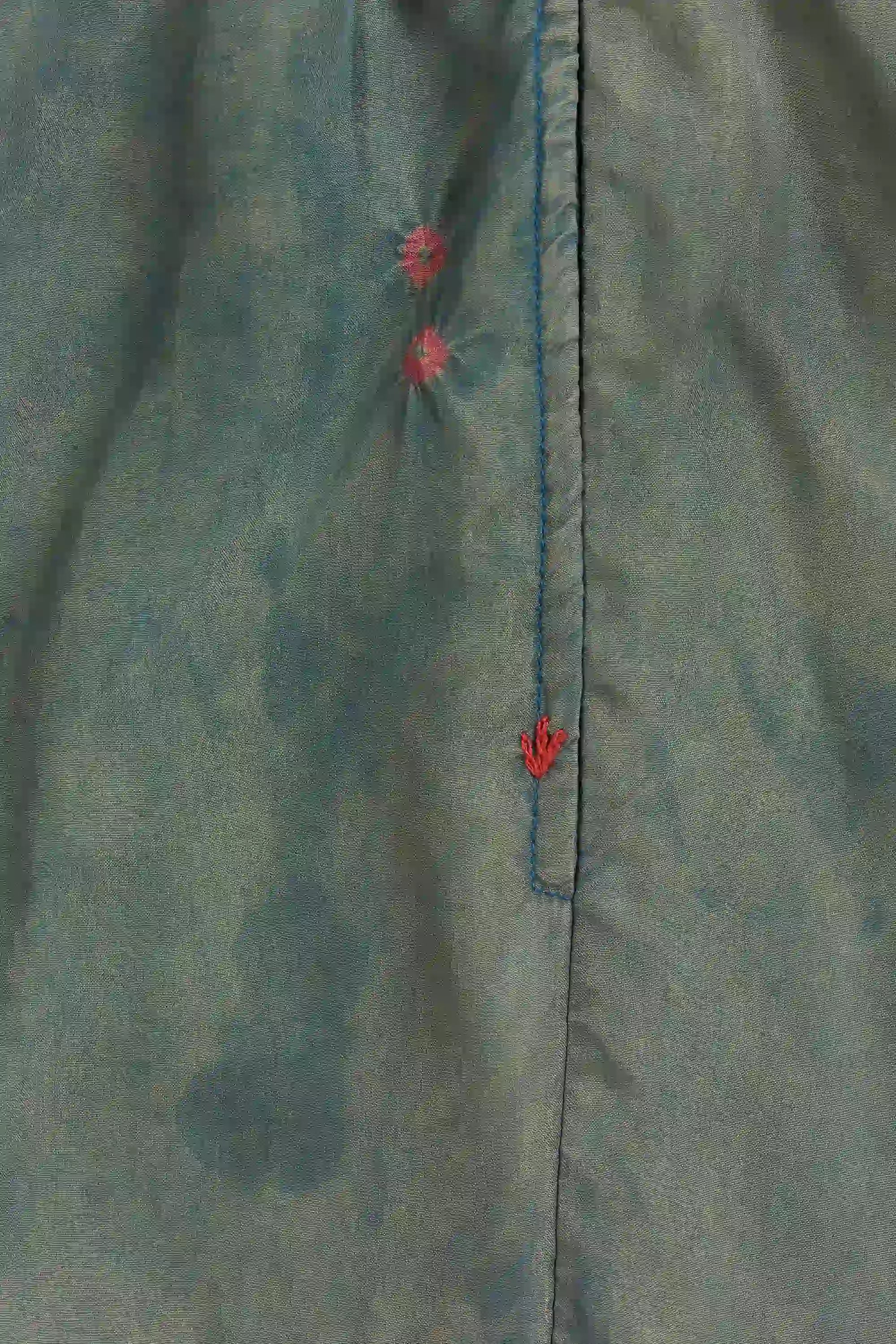 Bandhani Trouser in Leaf Green