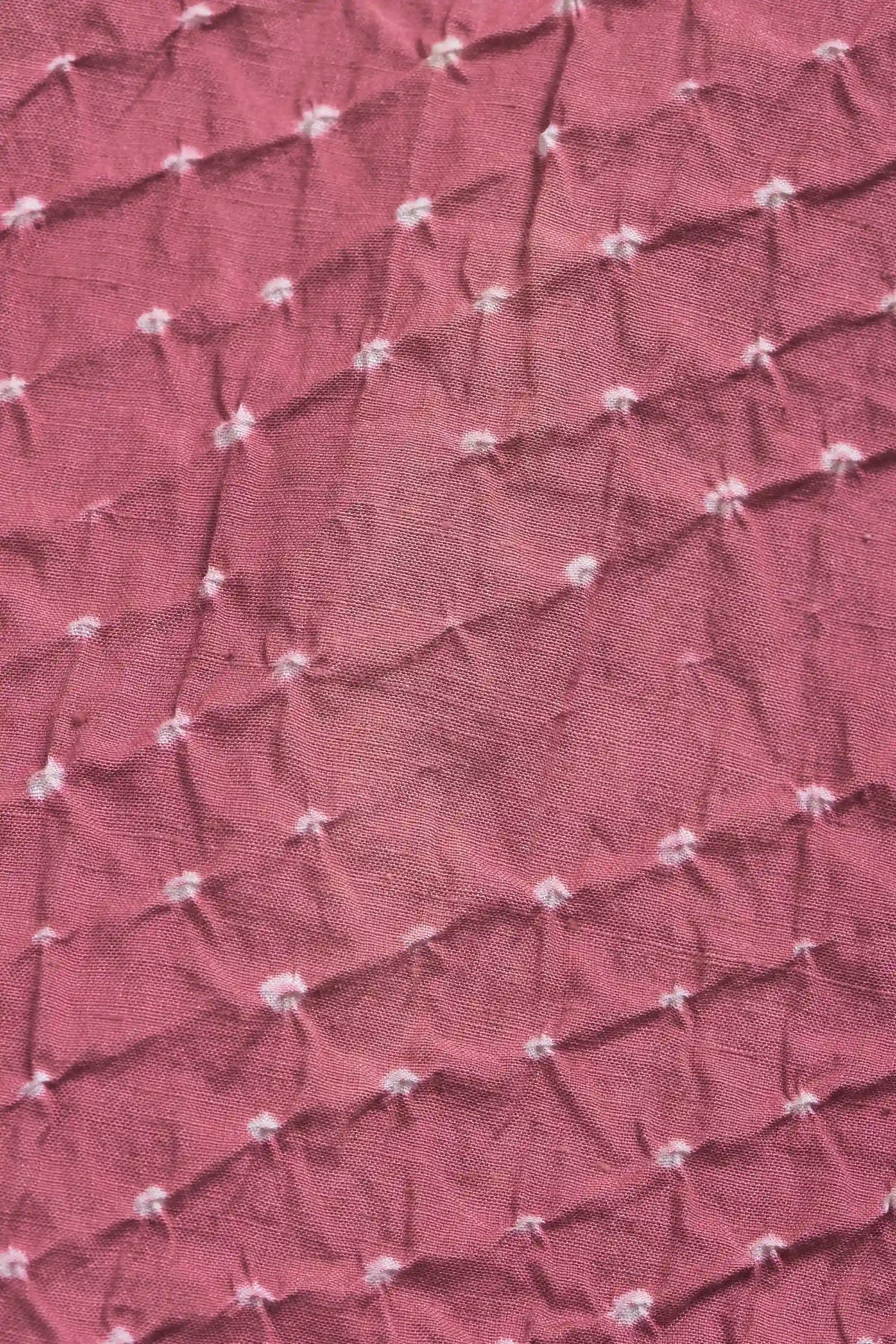 Cotton Silk Blend Scarf in Fuchsia Pink