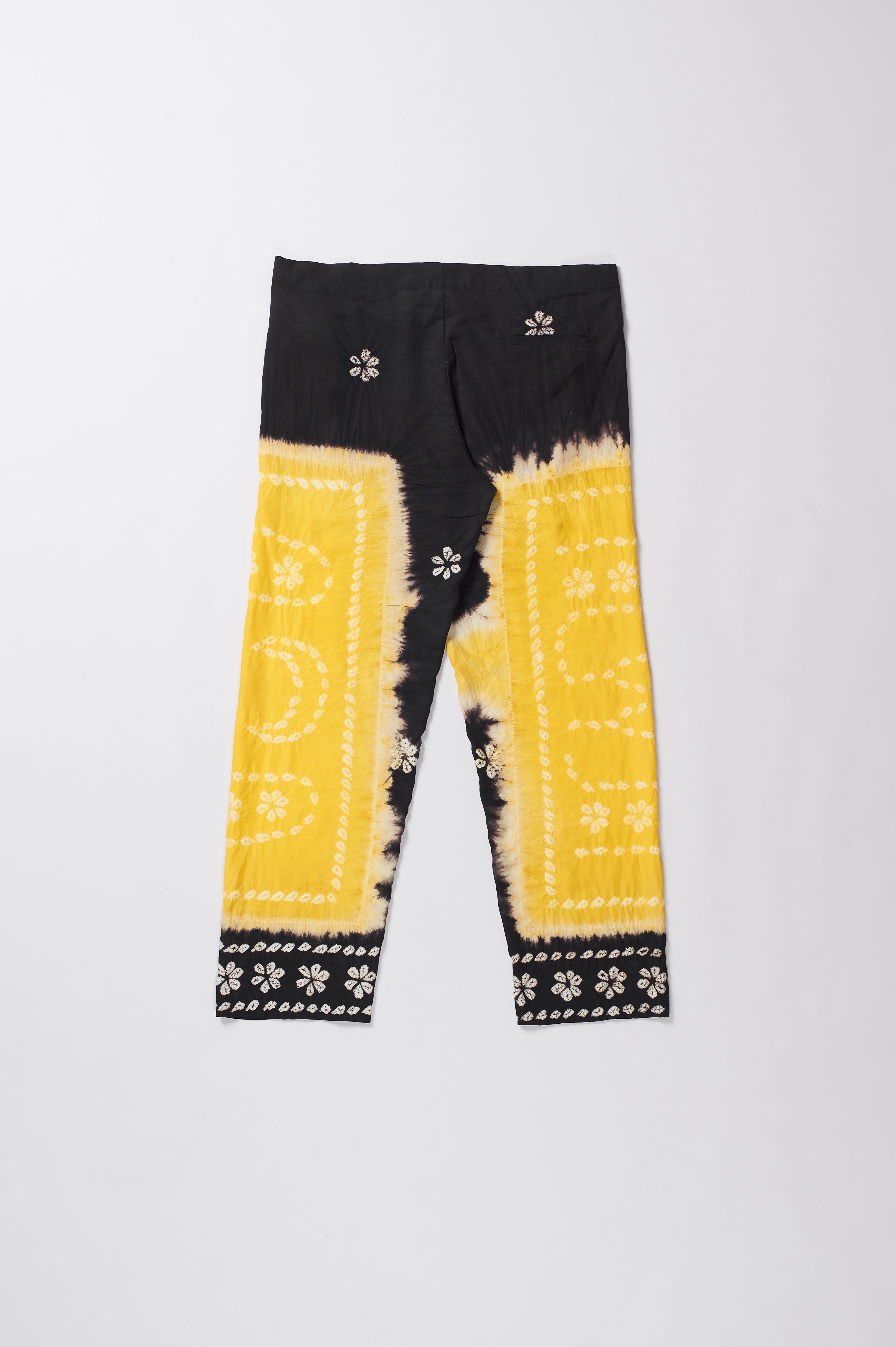 SILK PANT WITH BANDHANI