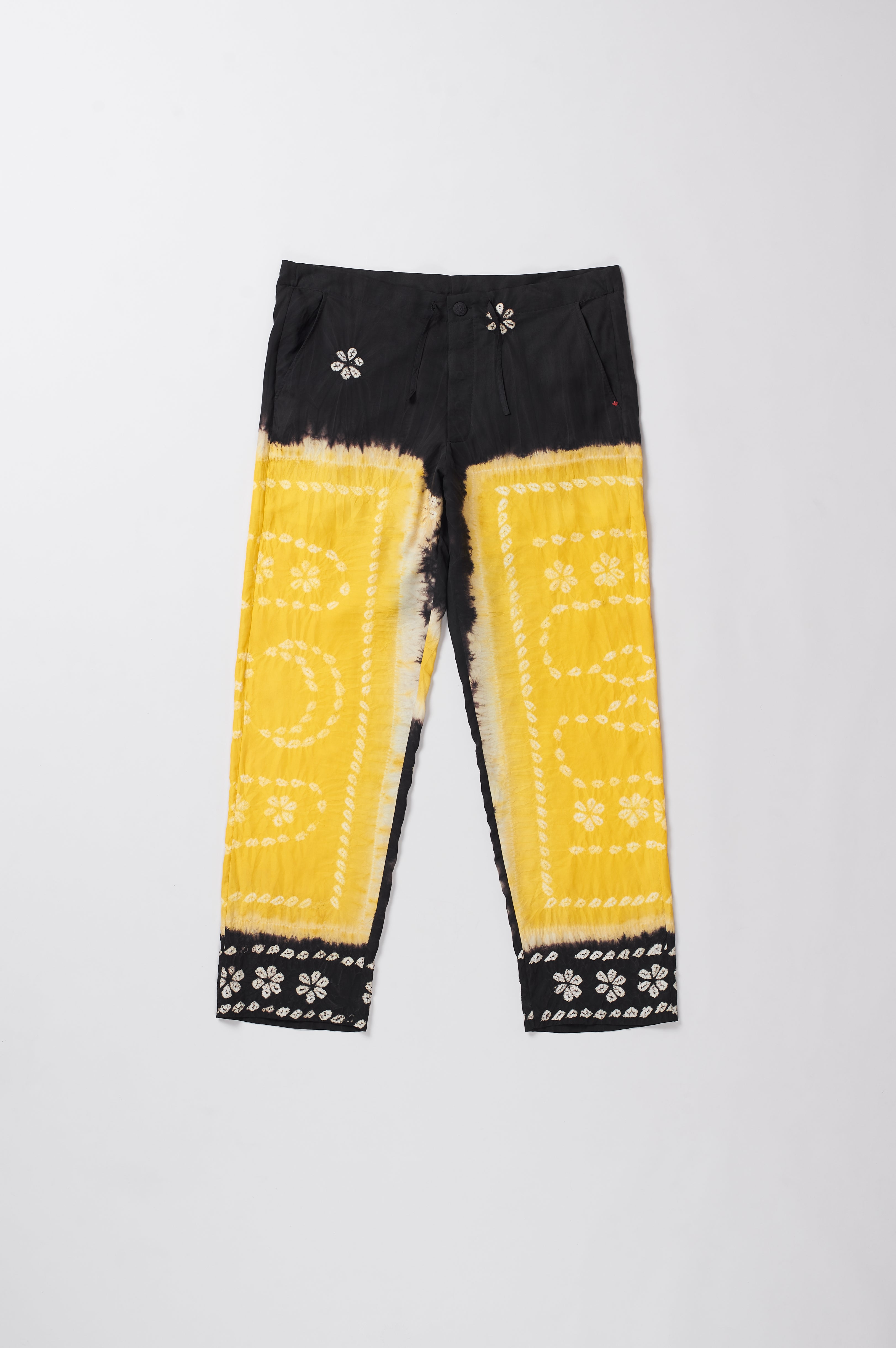 SILK PANT WITH BANDHANI