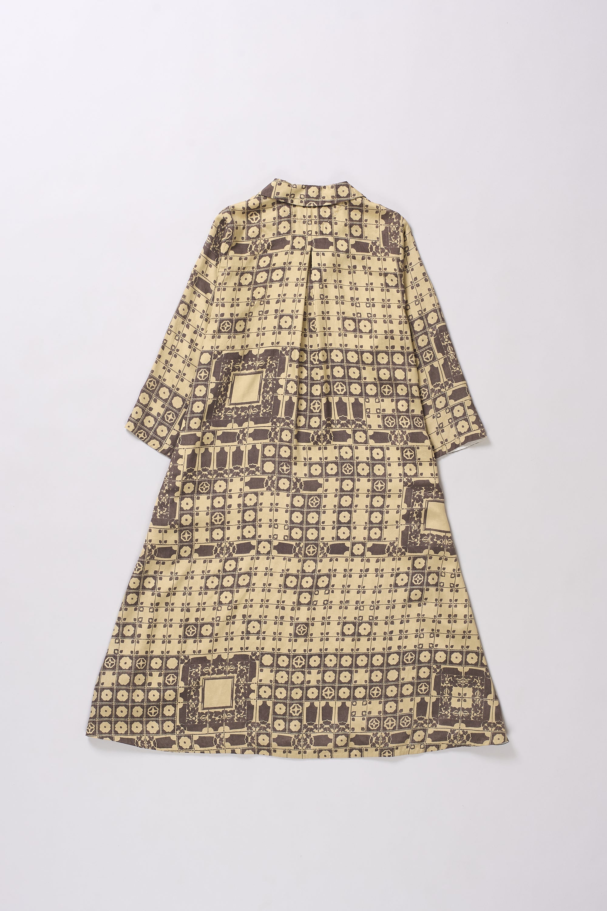 WHISKEY GOLD SILK DRESS