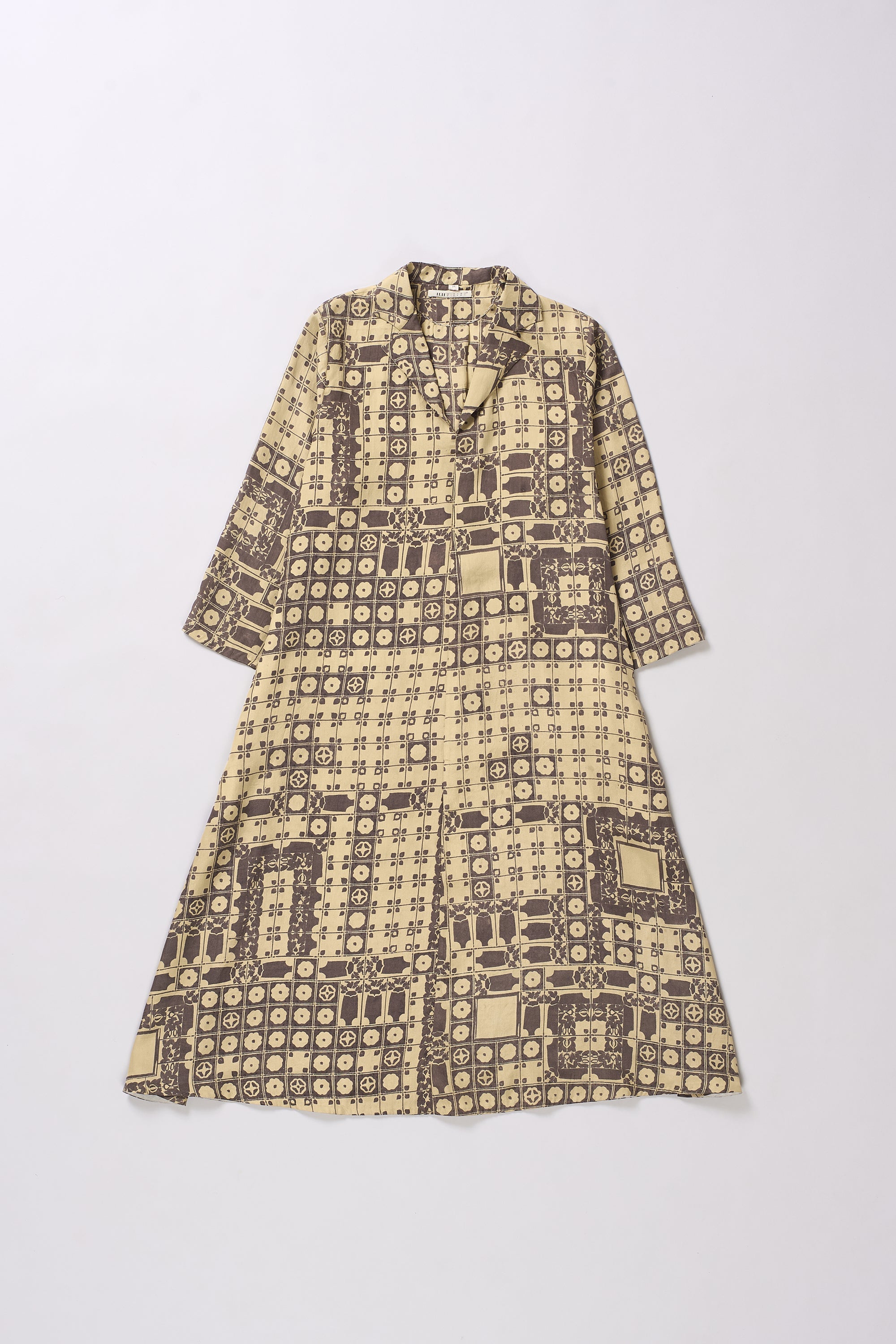 WHISKEY GOLD SILK DRESS