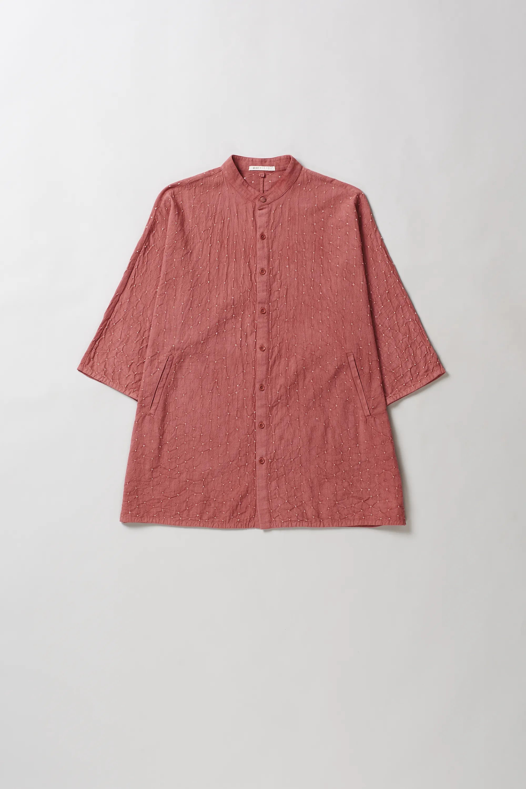 Kimono Sleeve Shirt in Pink Wood