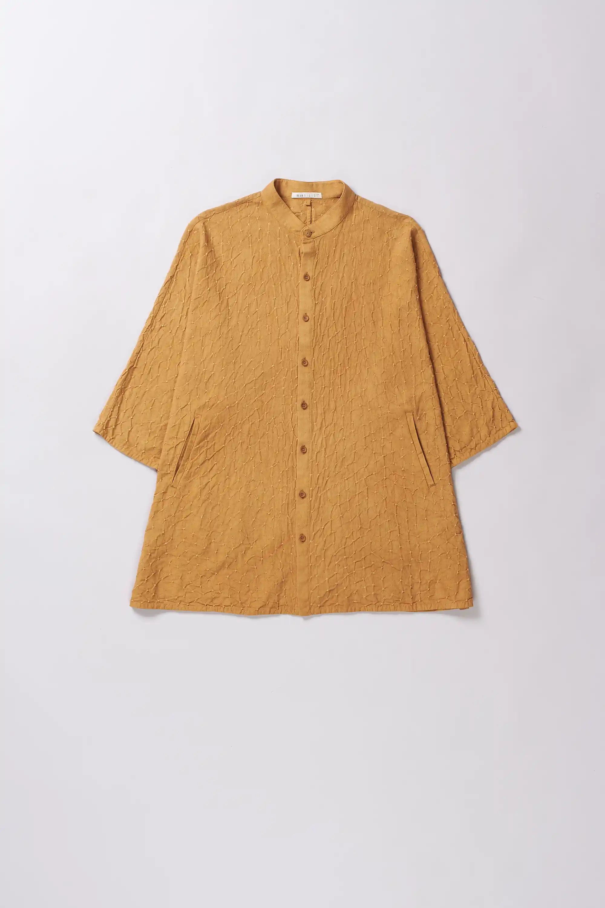 Bandhani Kimono Half Sleeve Shirt