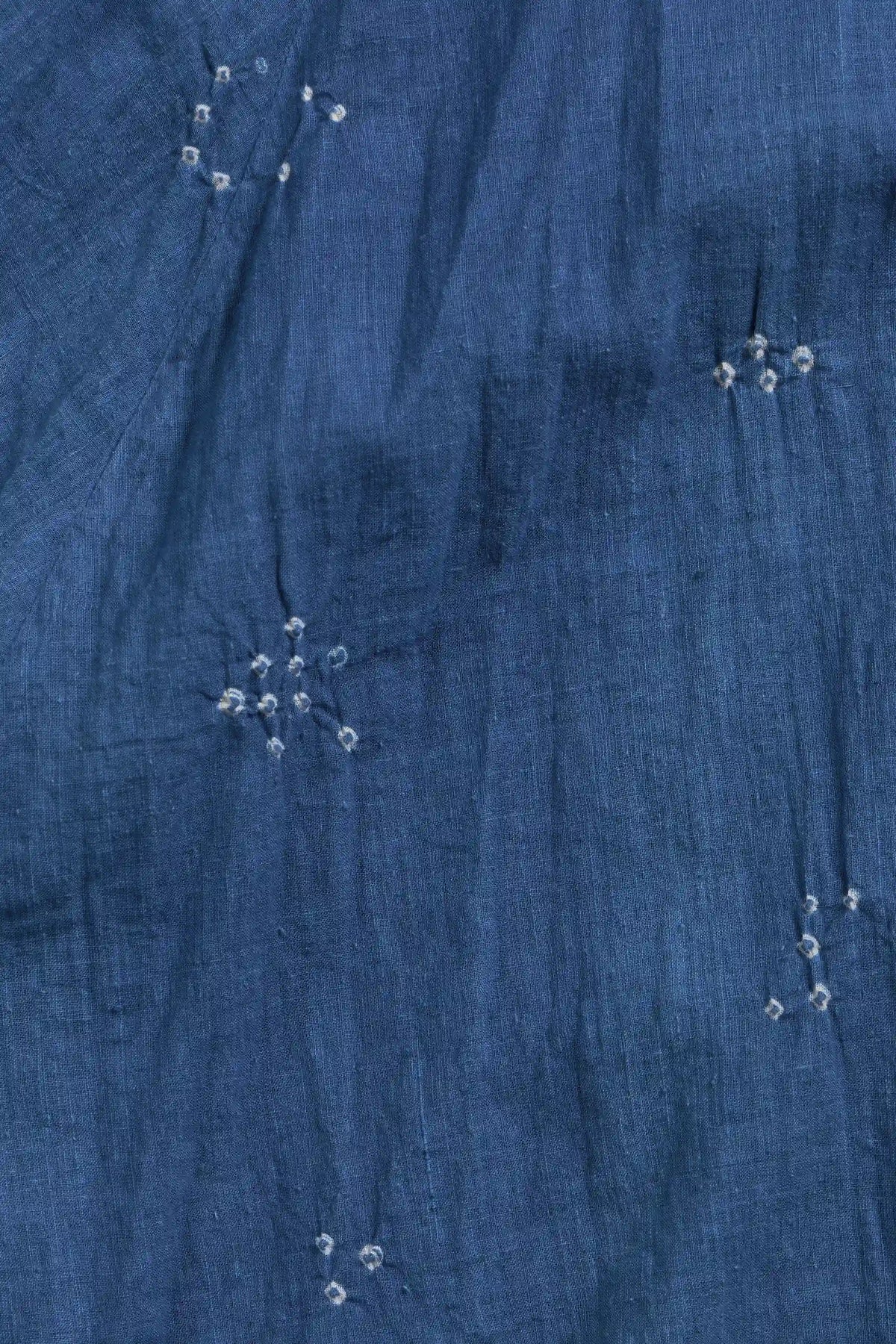 Medium Indigo Bandhani Dress