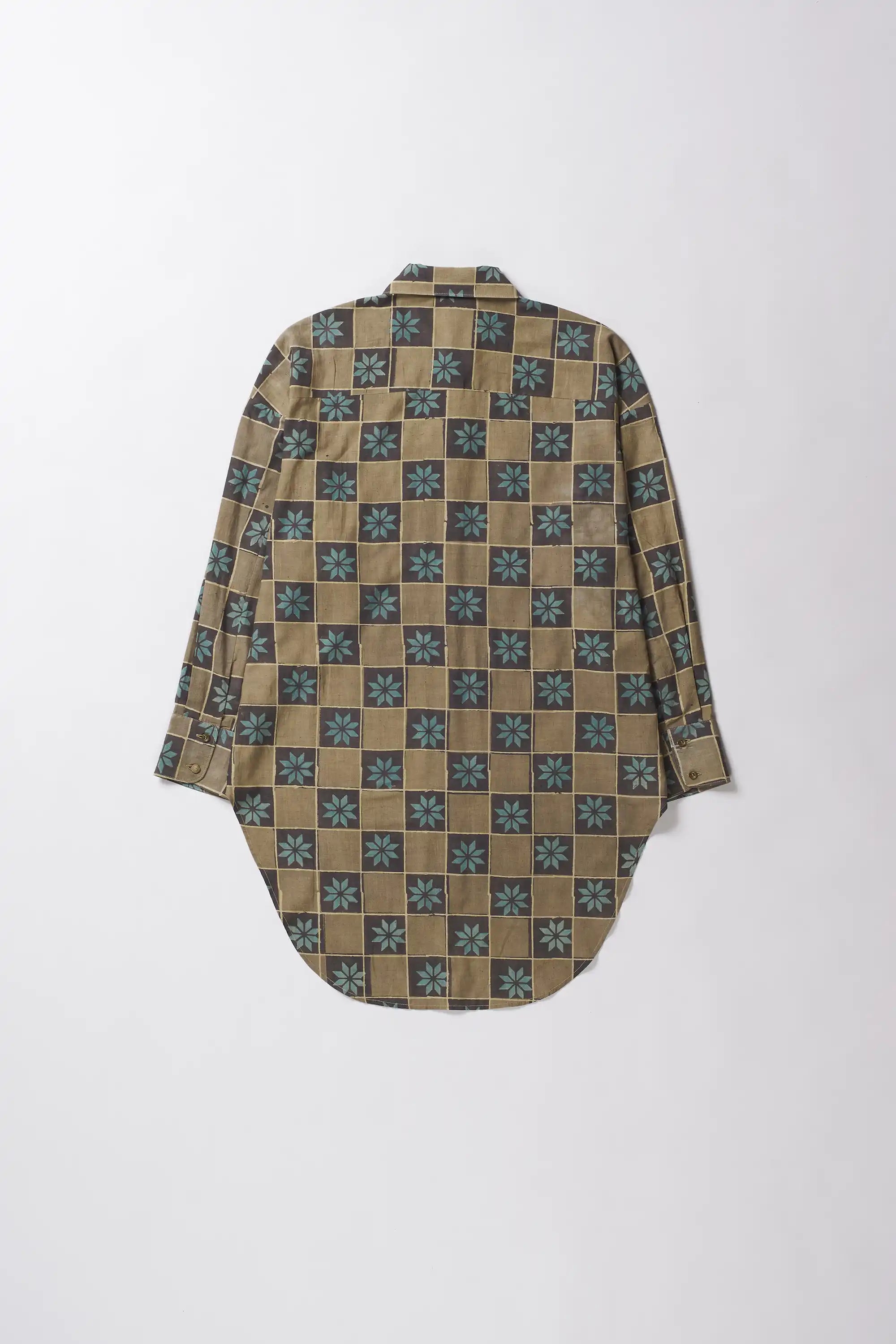 Block Print Vboy Shirt