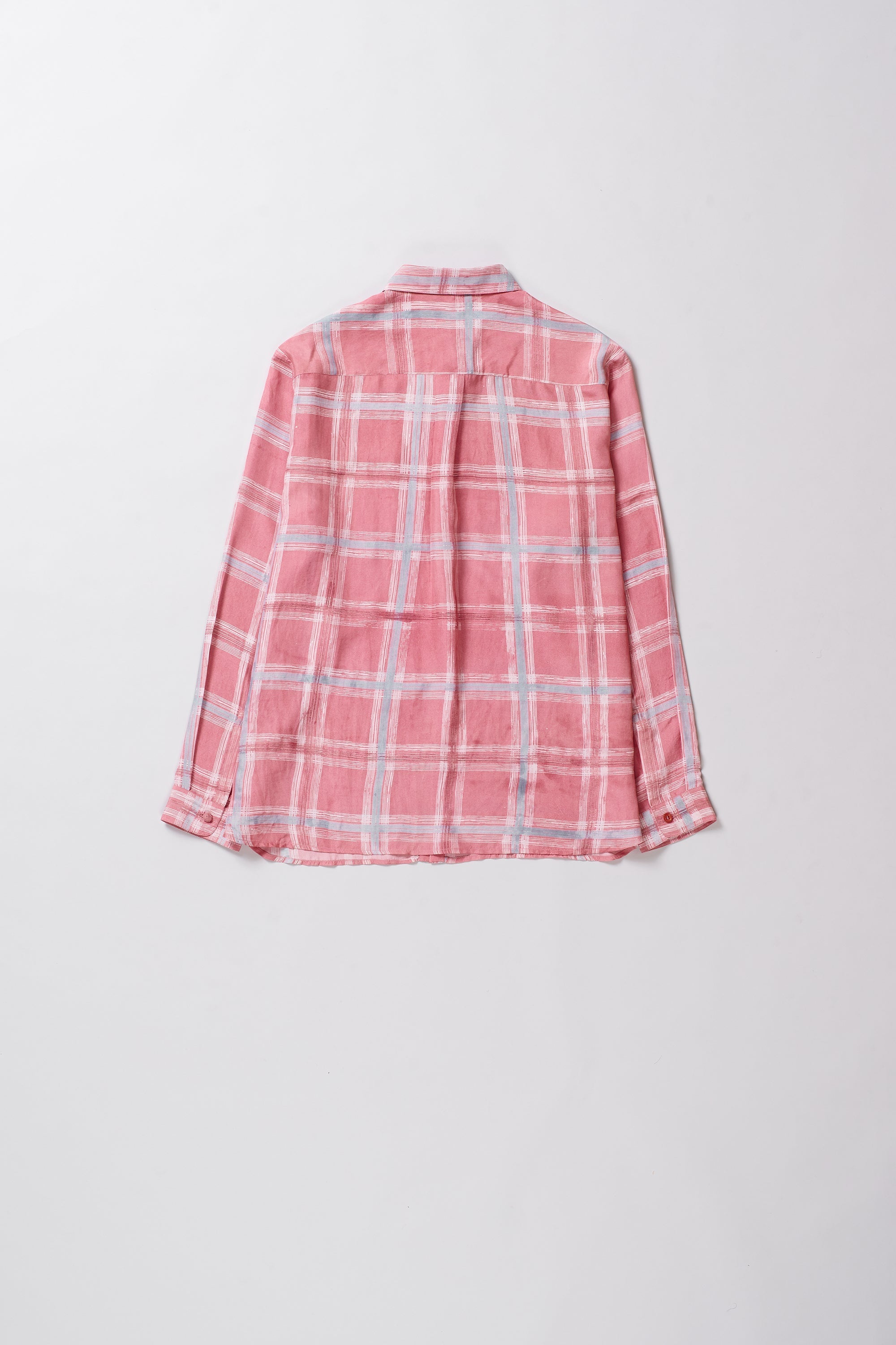 Pink plaid shirt