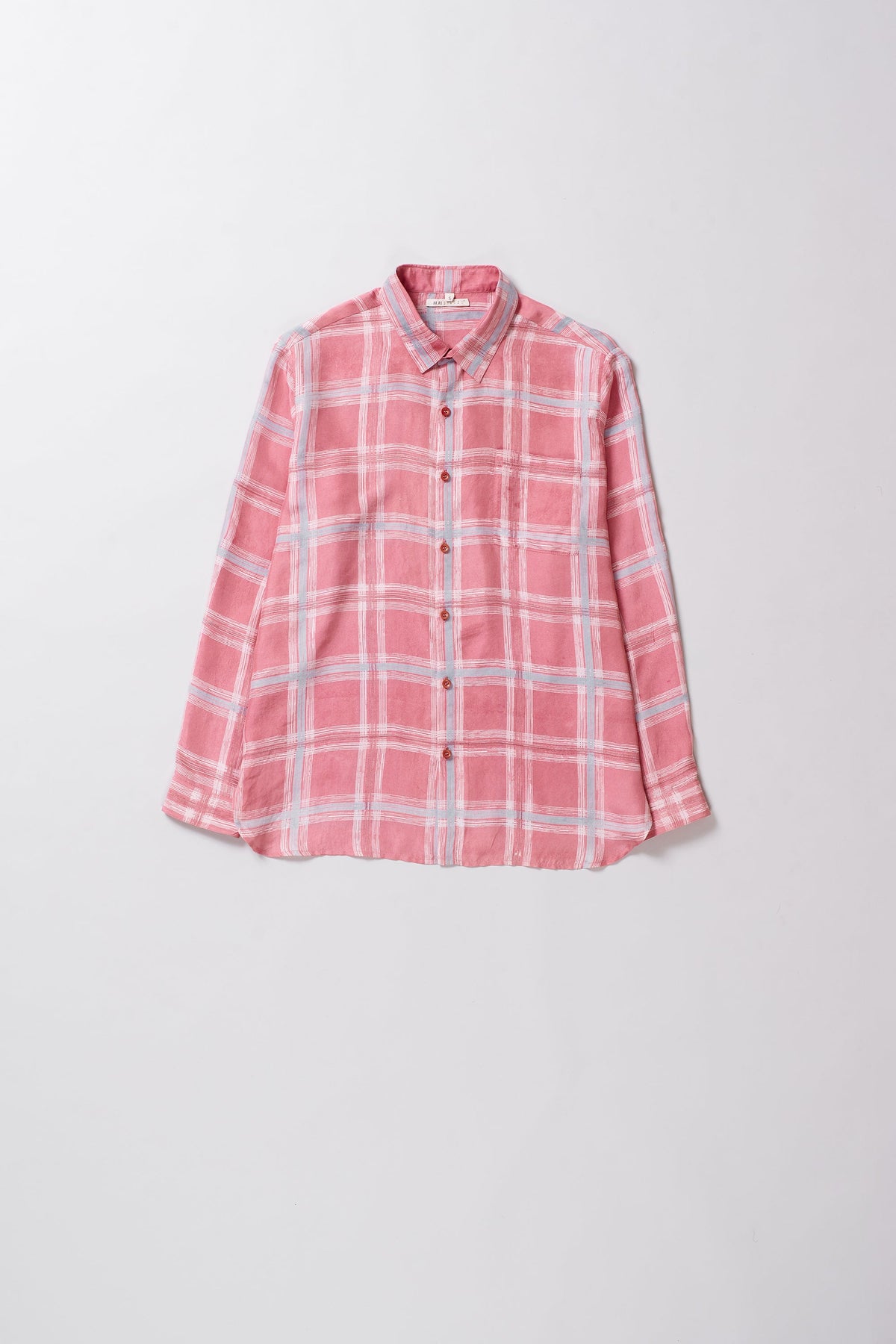 Pink plaid shirt