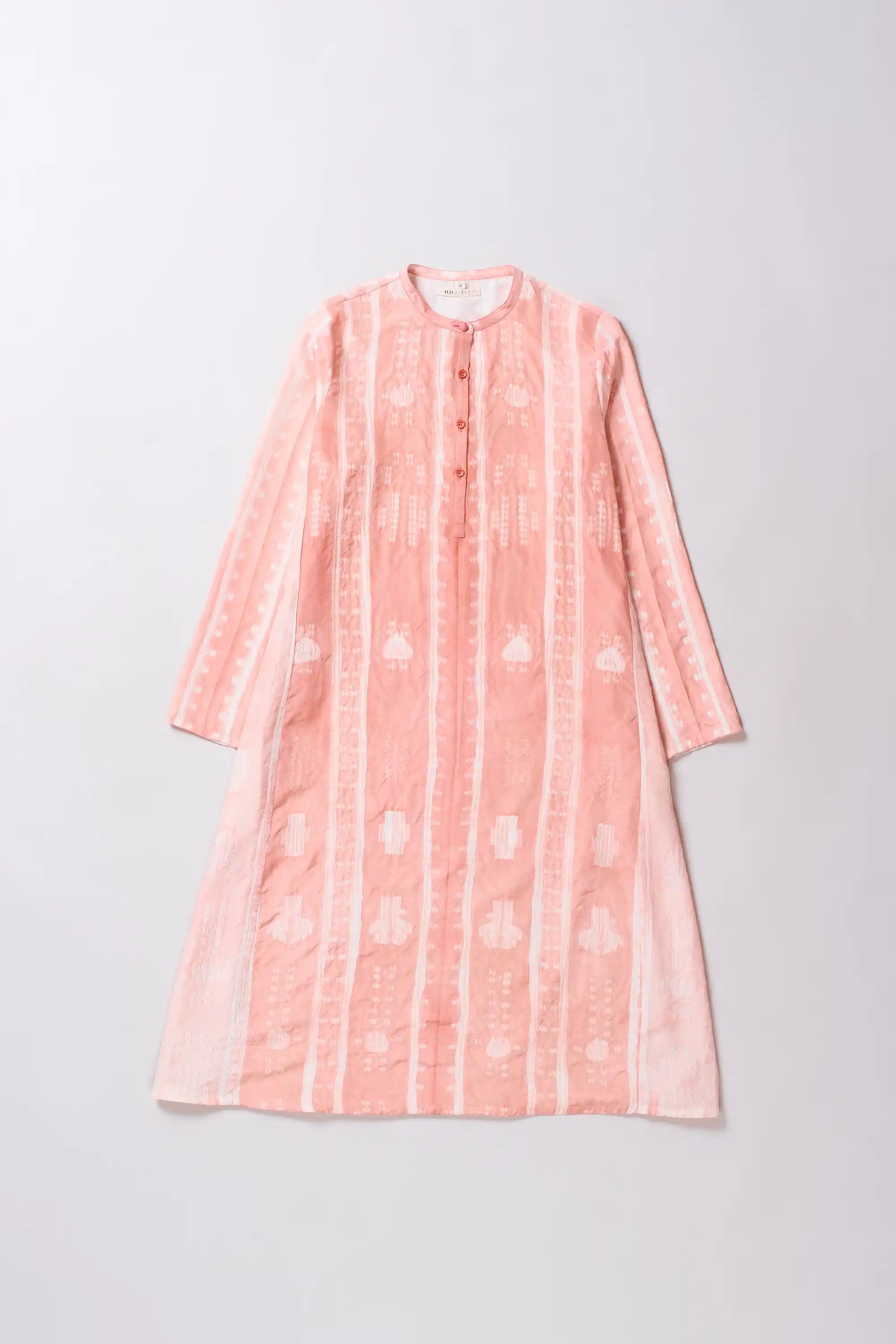 Chalk pink Shibori Dress