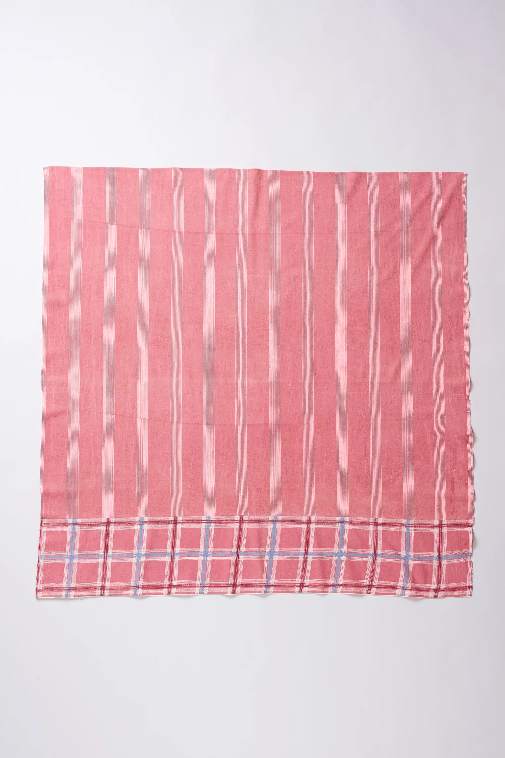 Multicolour Checked Cotton Scarf