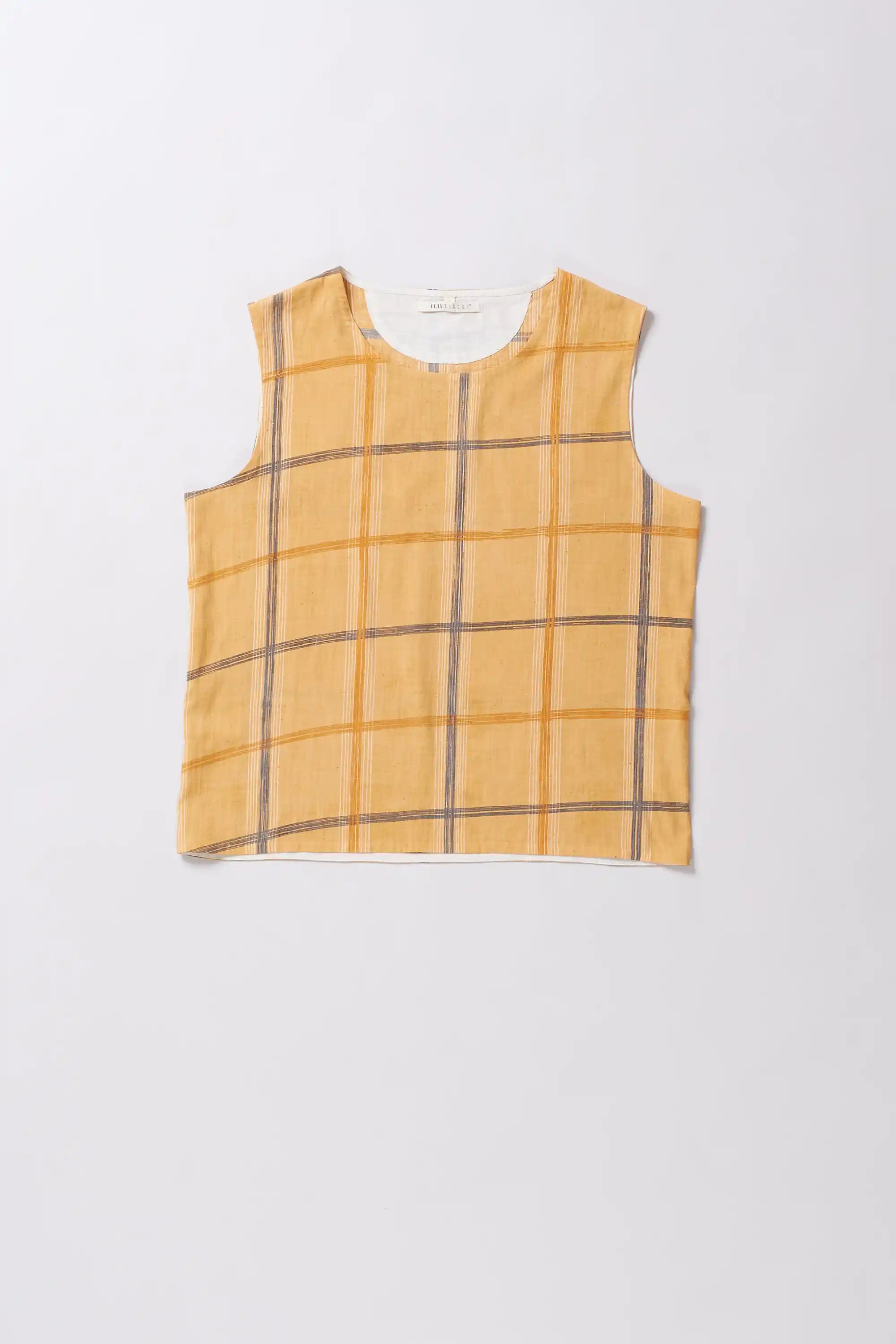 Mustard Yellow Crop Top