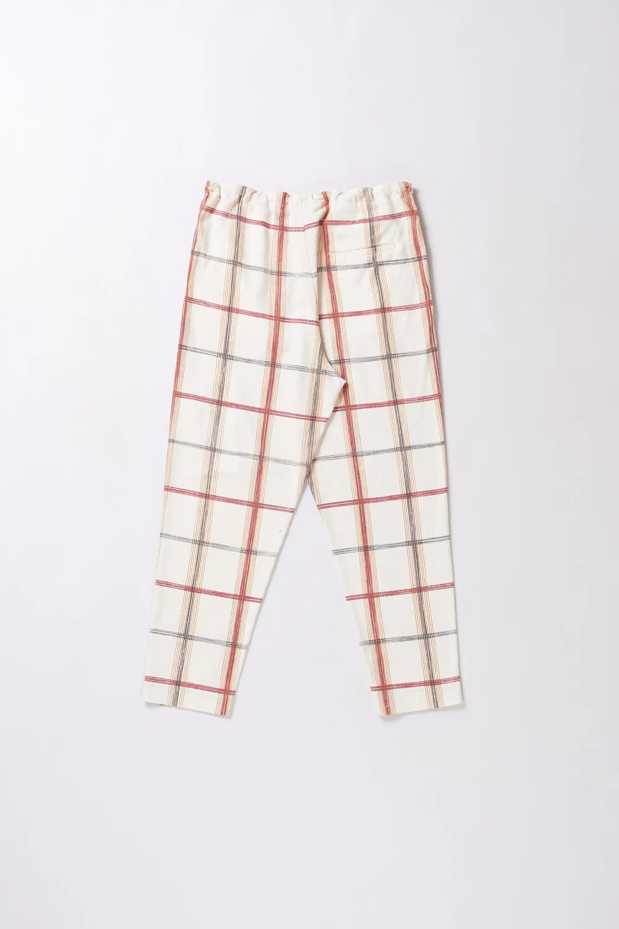 Cotton Unisex Pant in Ecru