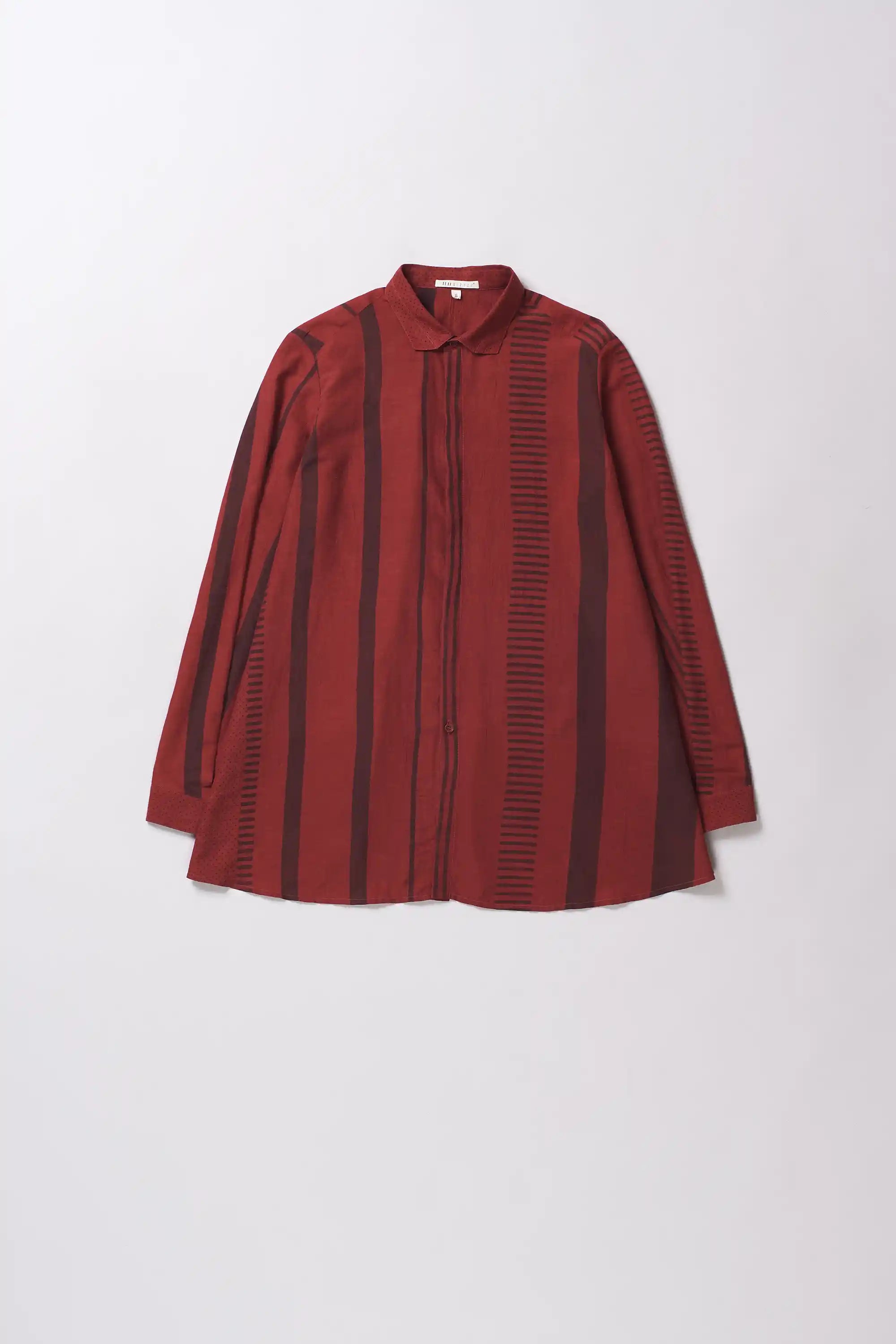 Crimson pink Cotton Silk Blend Shirt