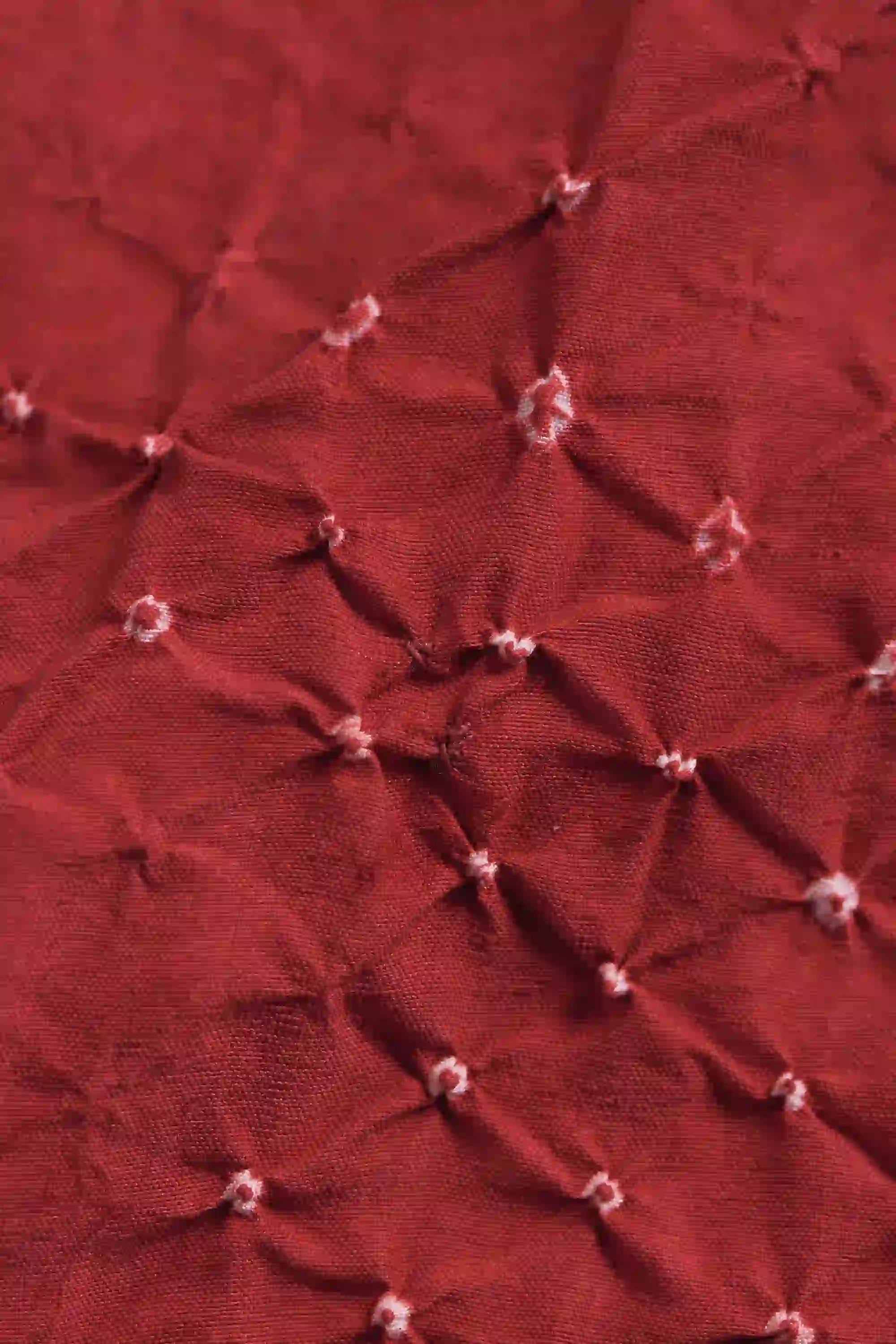 Red Bandhani Unisex Shirt