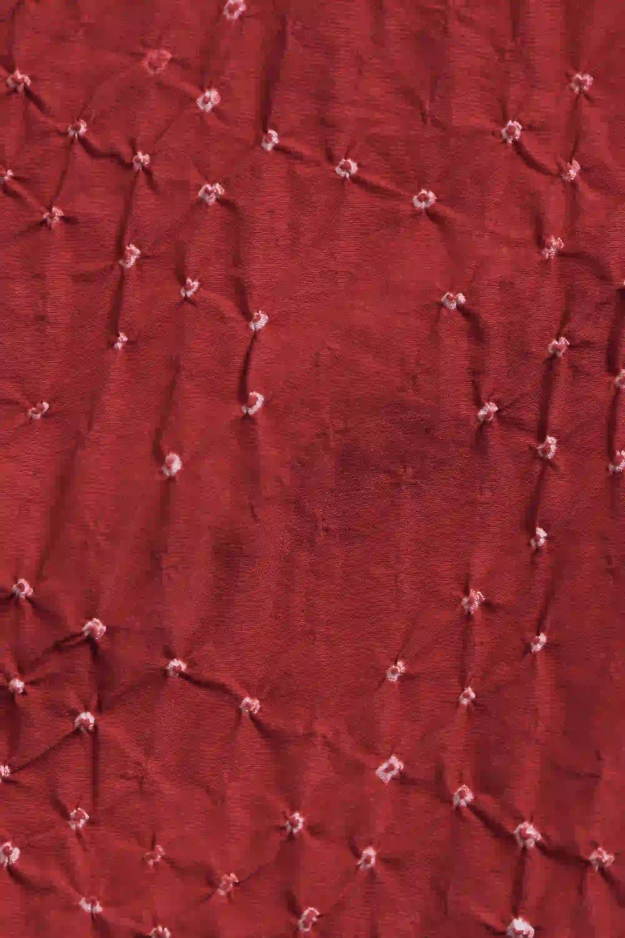 Red Bandhani Unisex Shirt