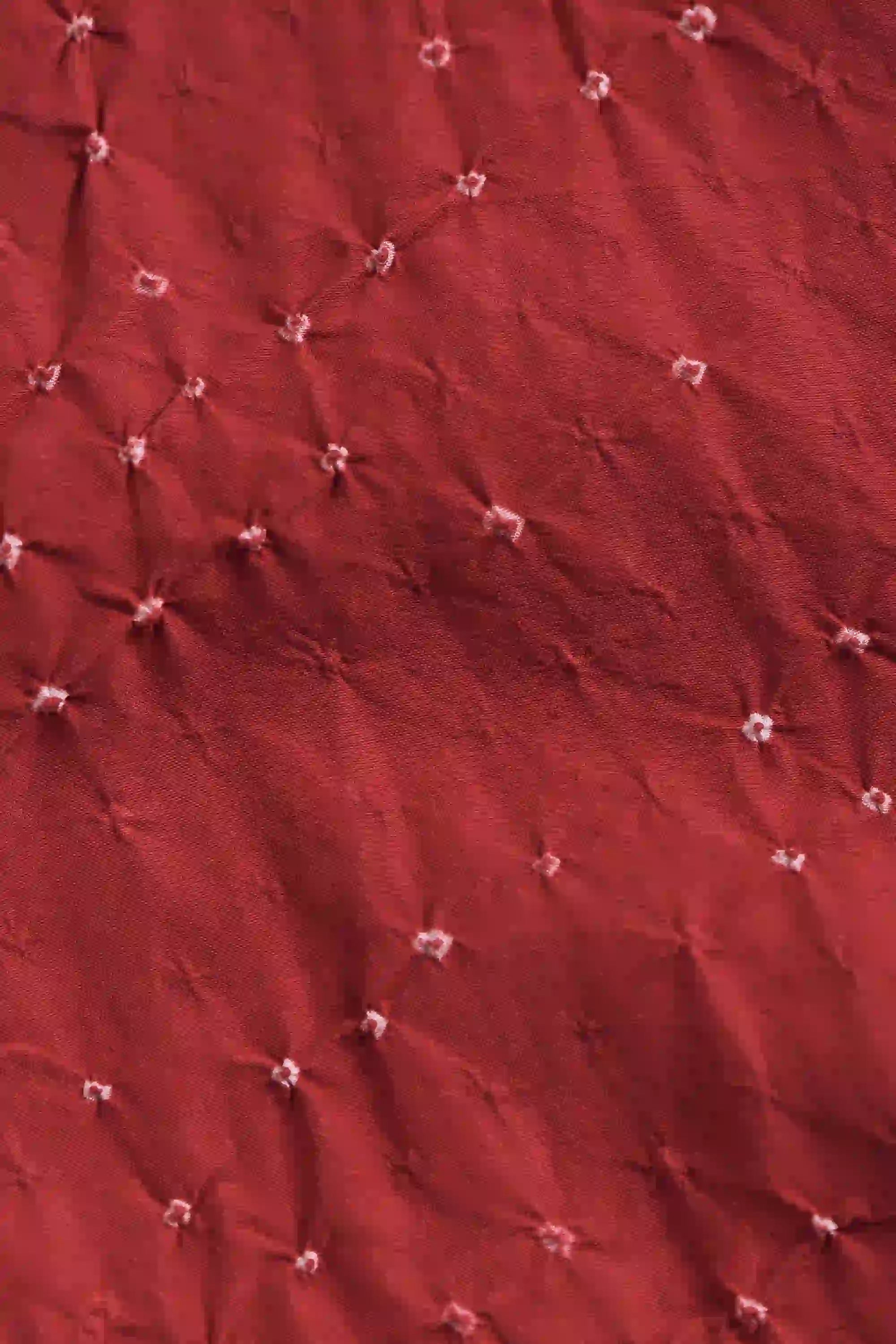 Red Bandhani Unisex Shirt