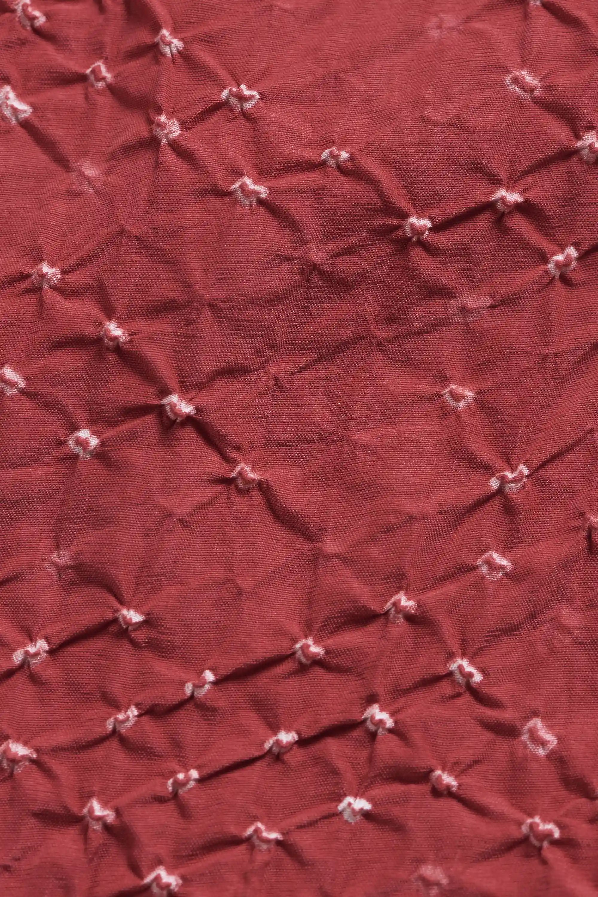 Red Bandhani Unisex Shirt