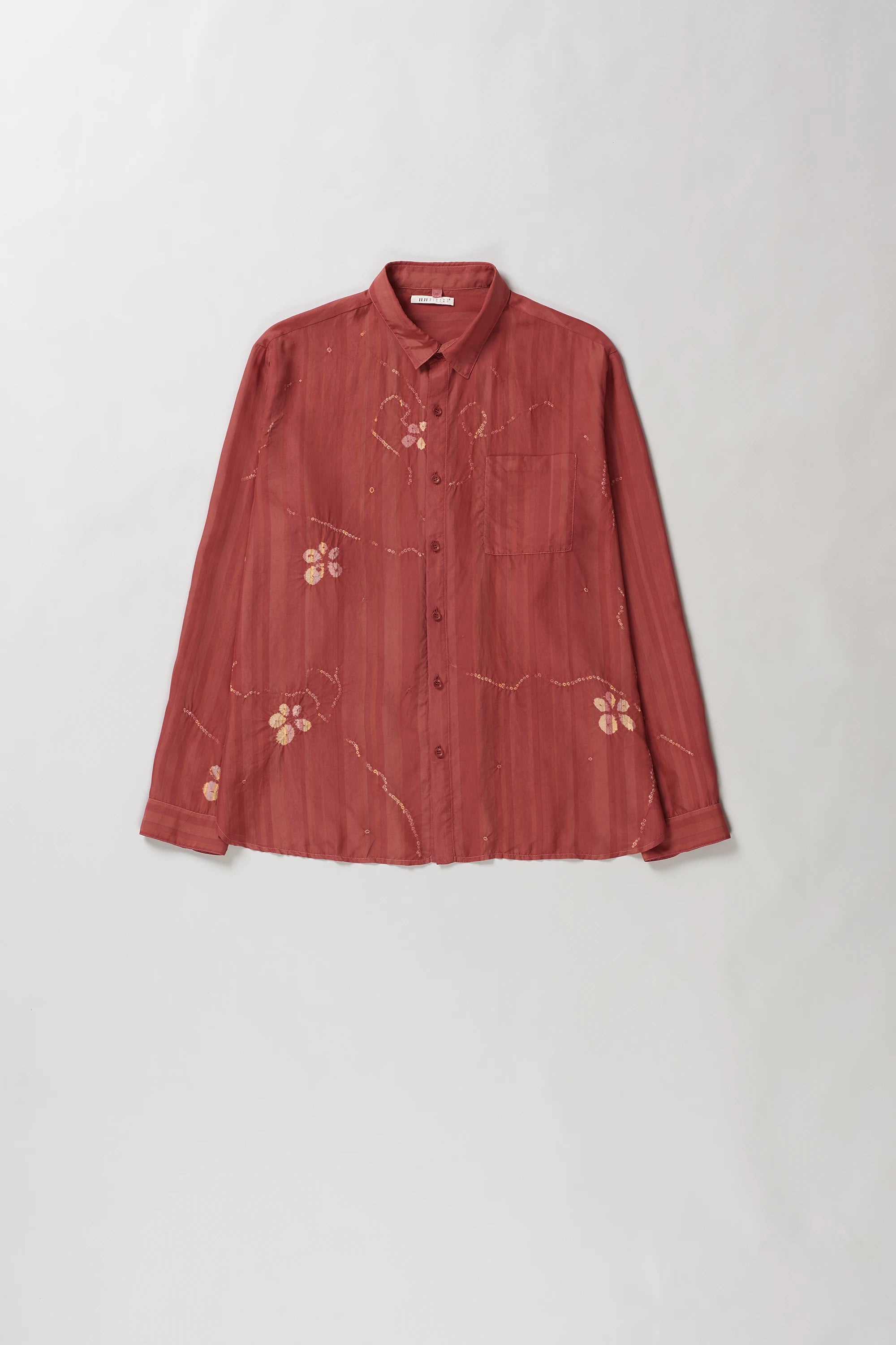 French Rose Silk Shirt