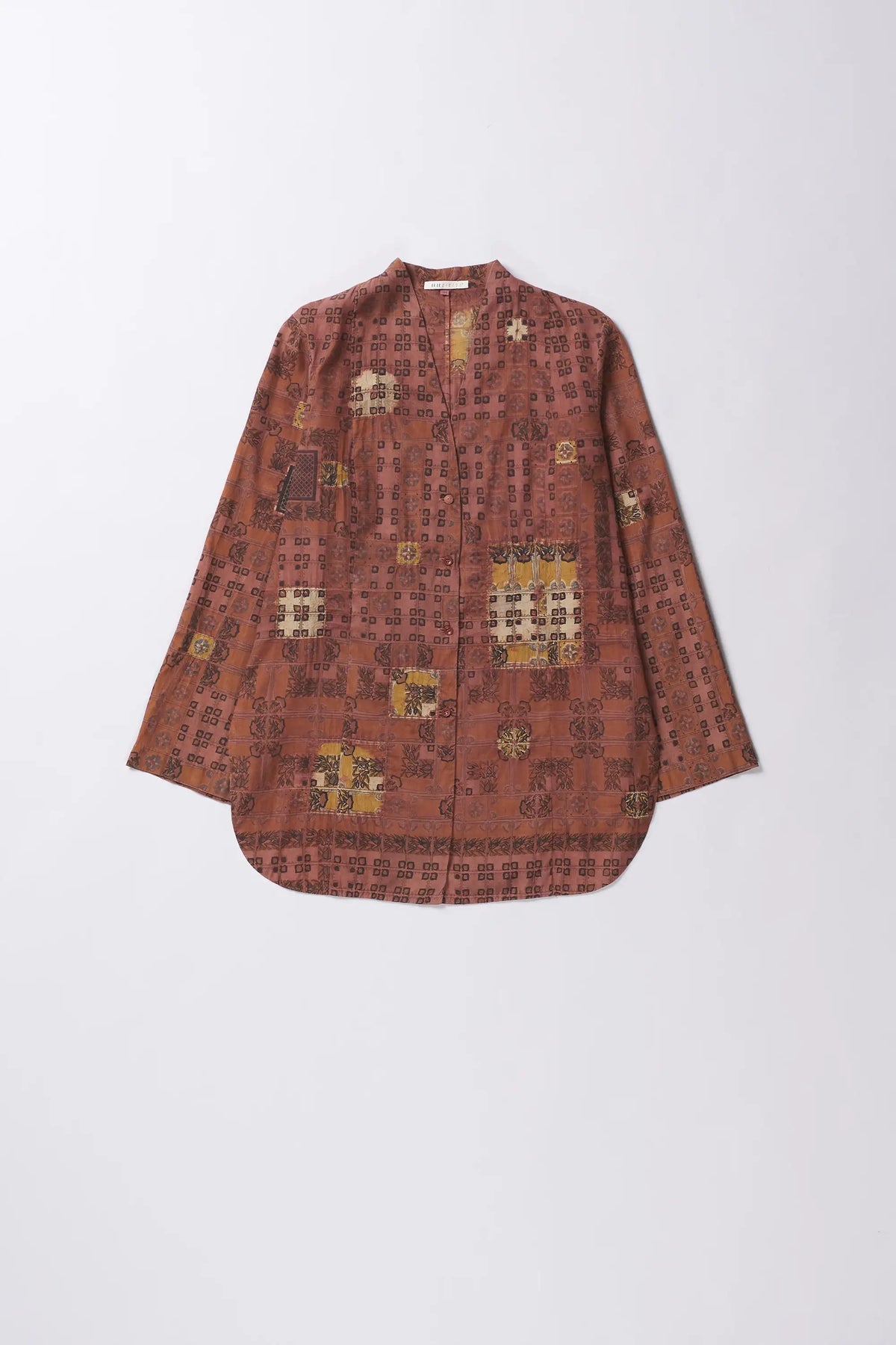 Chettinad Inspired Tunic with Shibori
