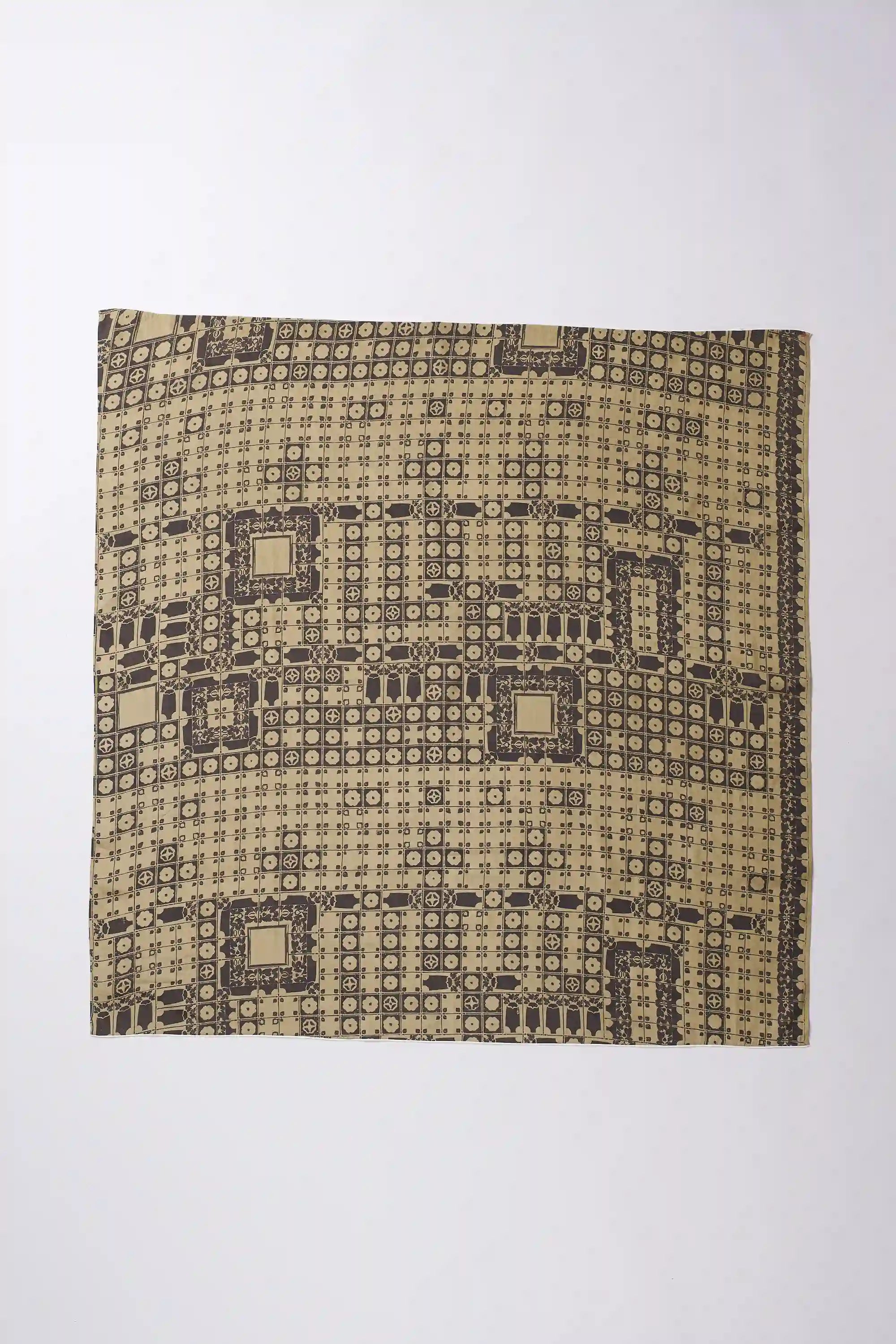 Chettinad Inspired Cotton Silk Scarf