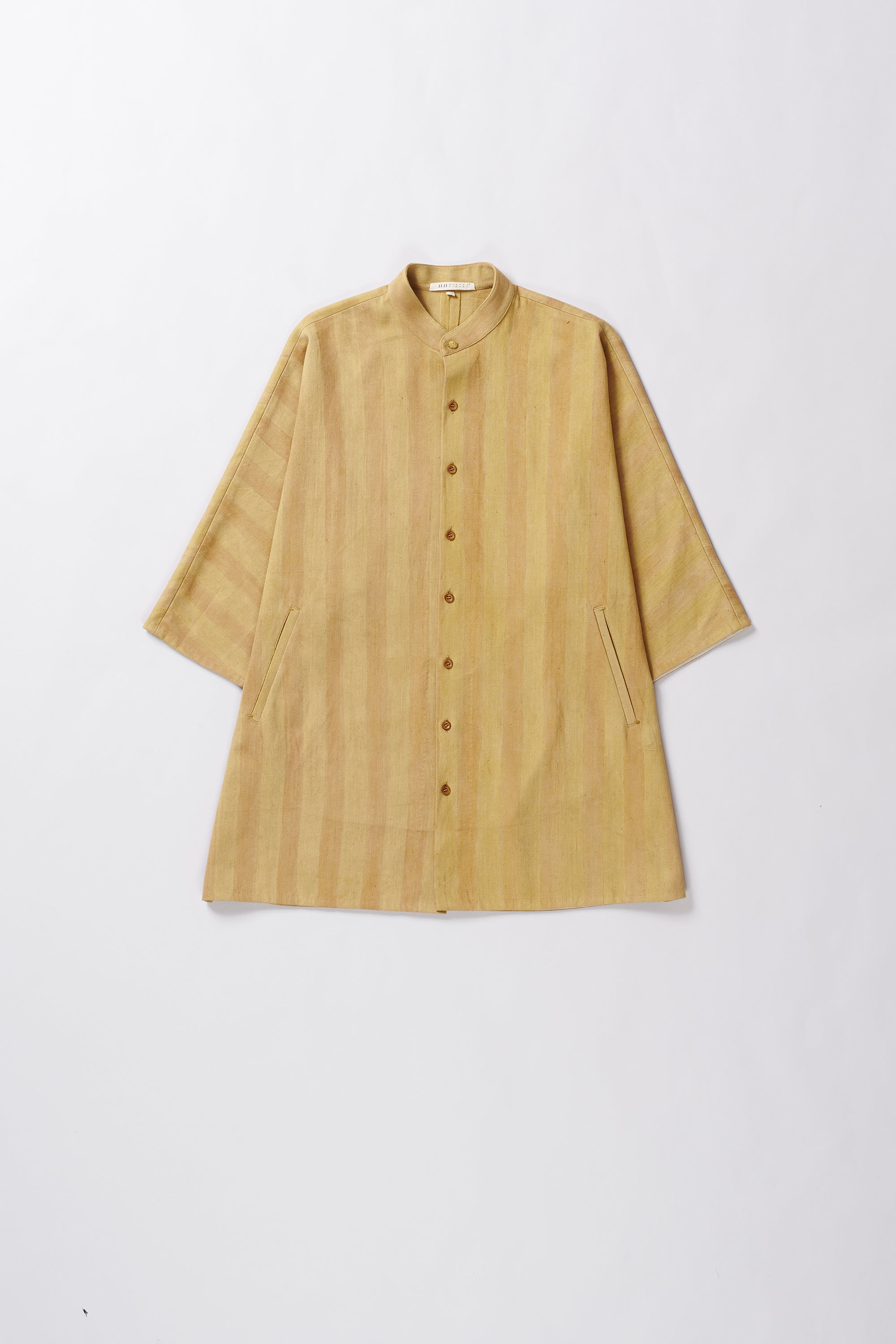 Beige button-up shirt