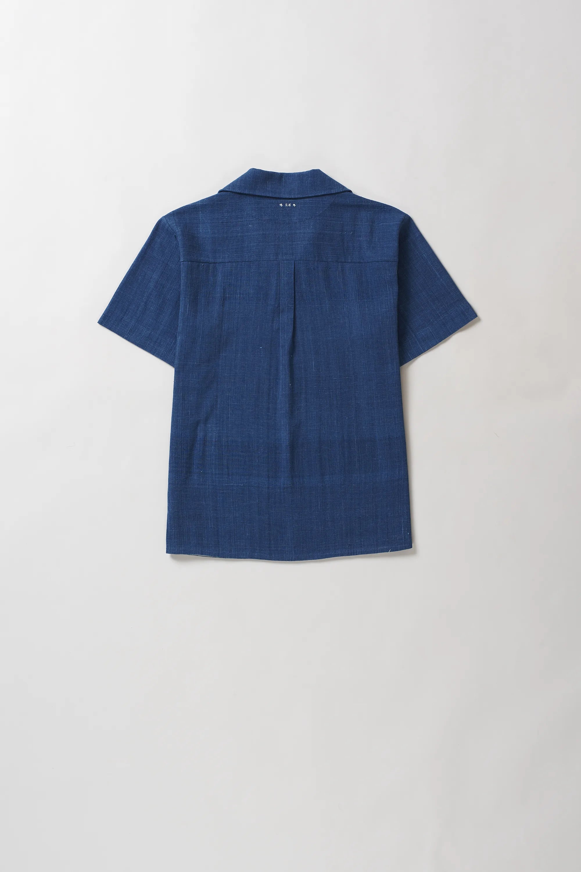 Medium Indigo Camp Collar Shirt