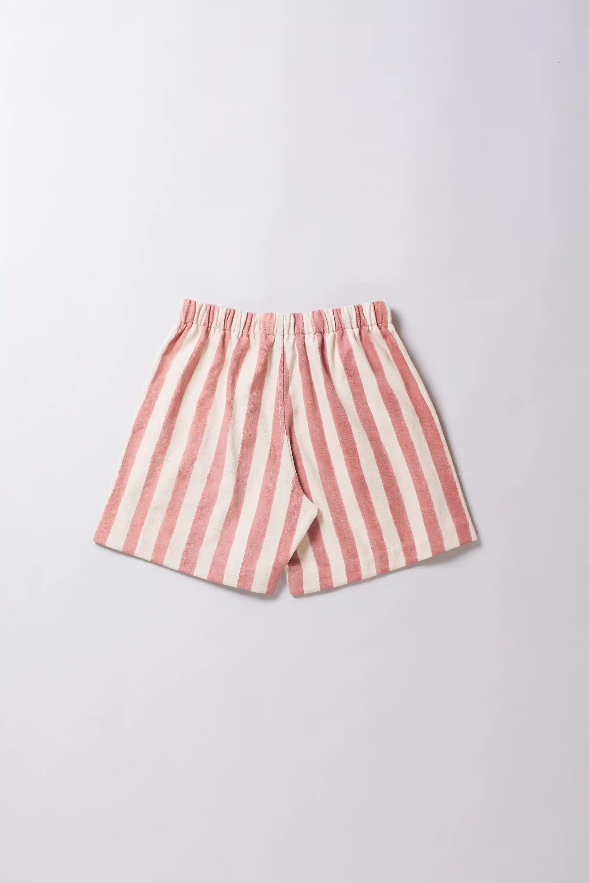 Pink wood shorts