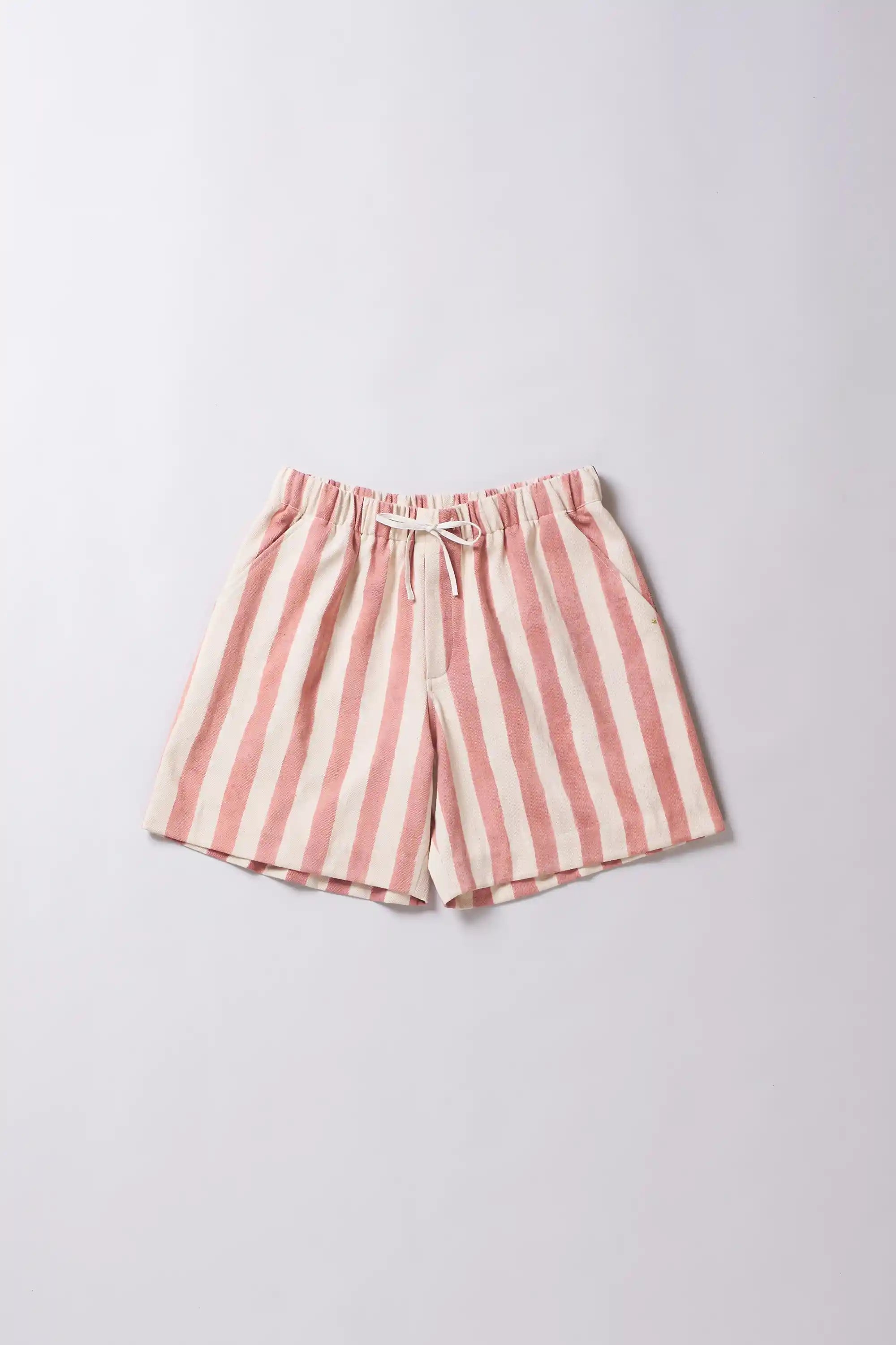 Pink wood shorts