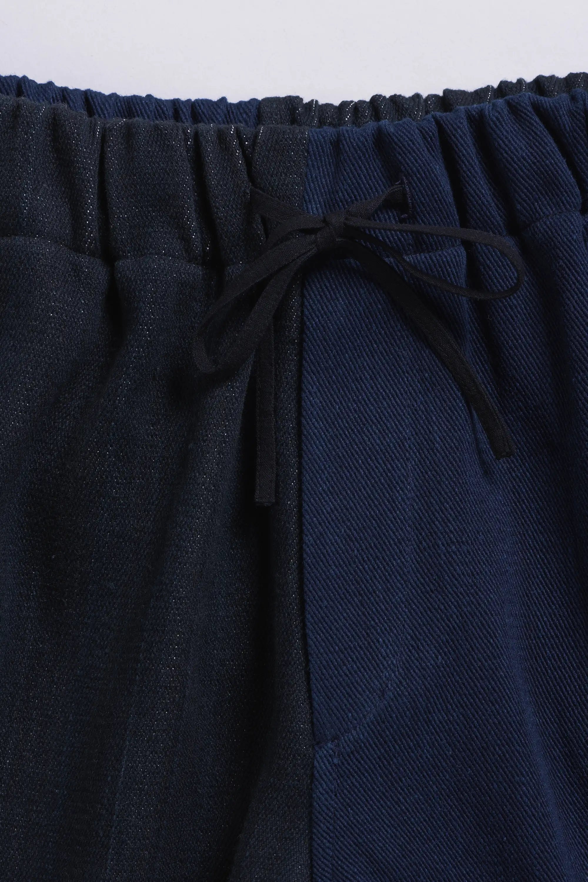 Indigo Shorts with Drawstring