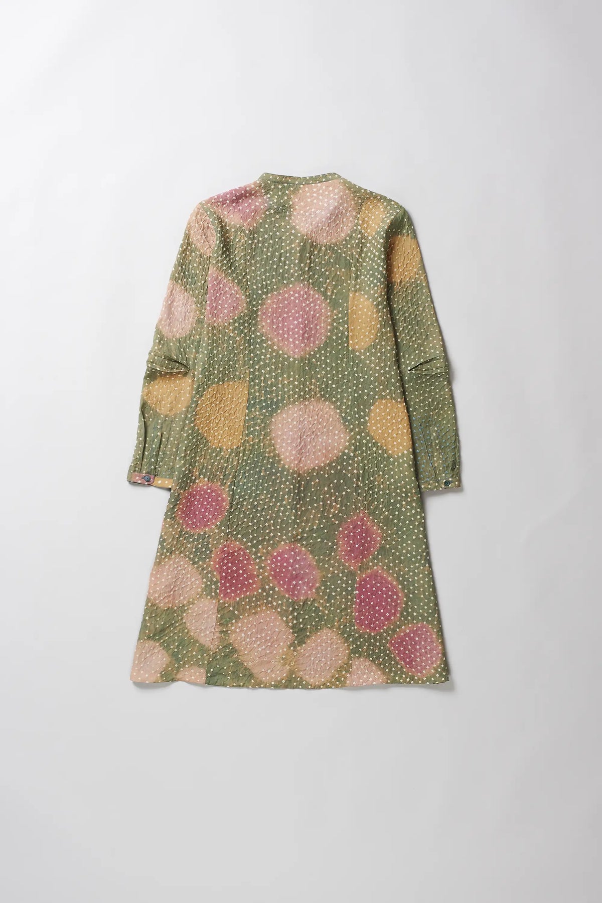 Olive Green Multicolour Dress