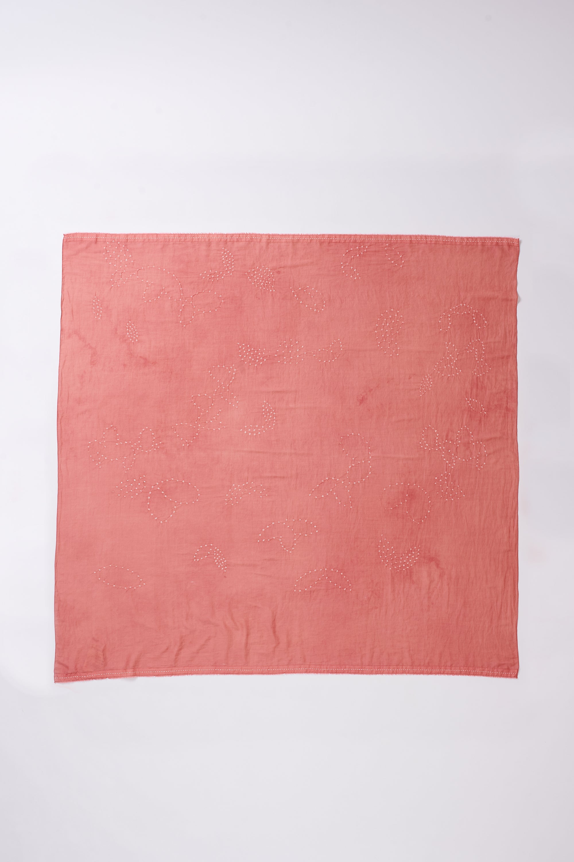 CHALK PINK SILK SQUARE LARGE