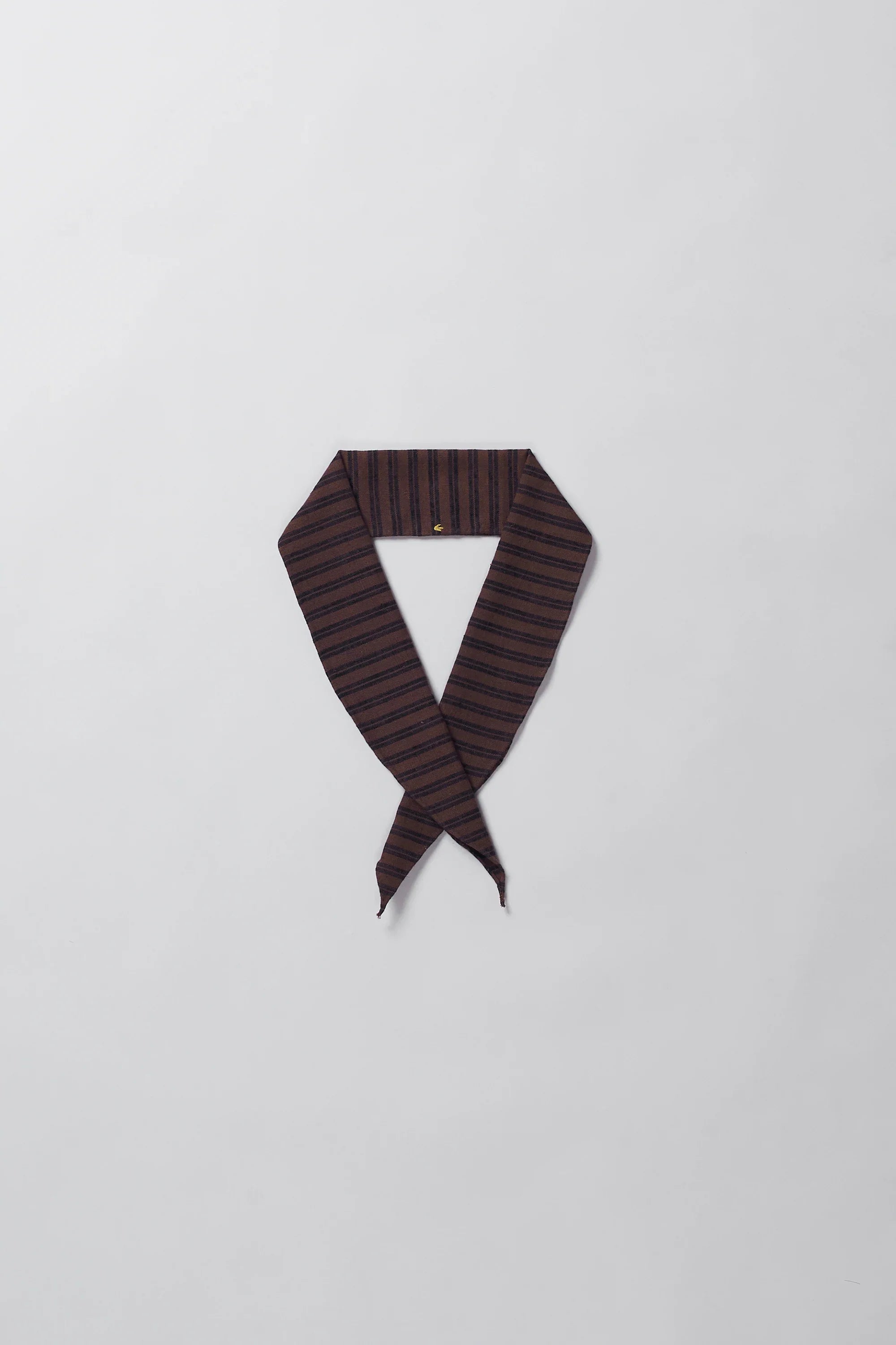 Yarn Dyed Bandana in Burnt Umber
