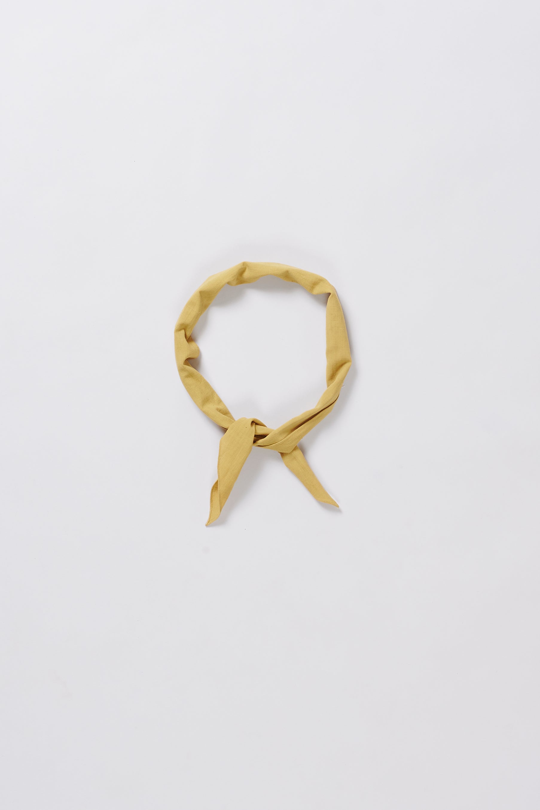 LIGHT YELLOW BANDANA