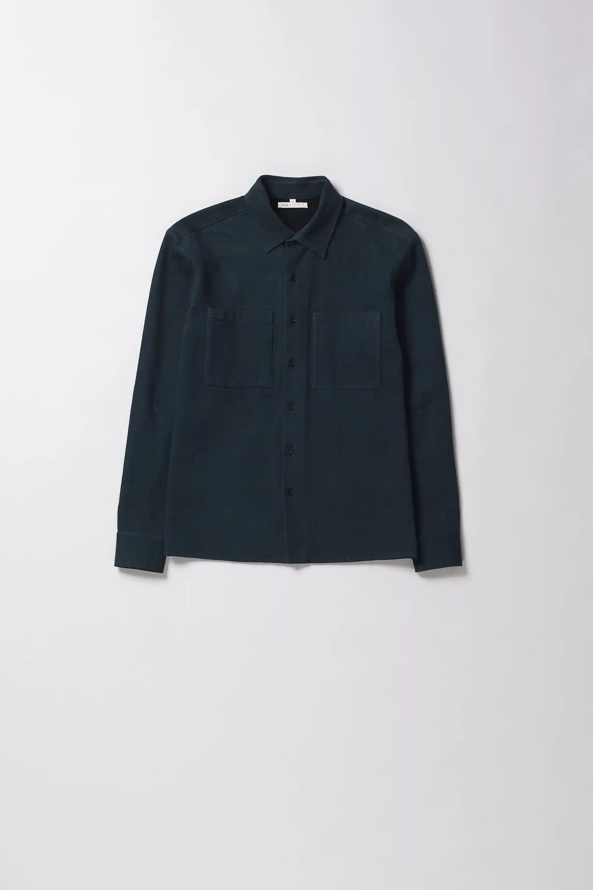 Midnight Indigo Relaxed Denim Shirt