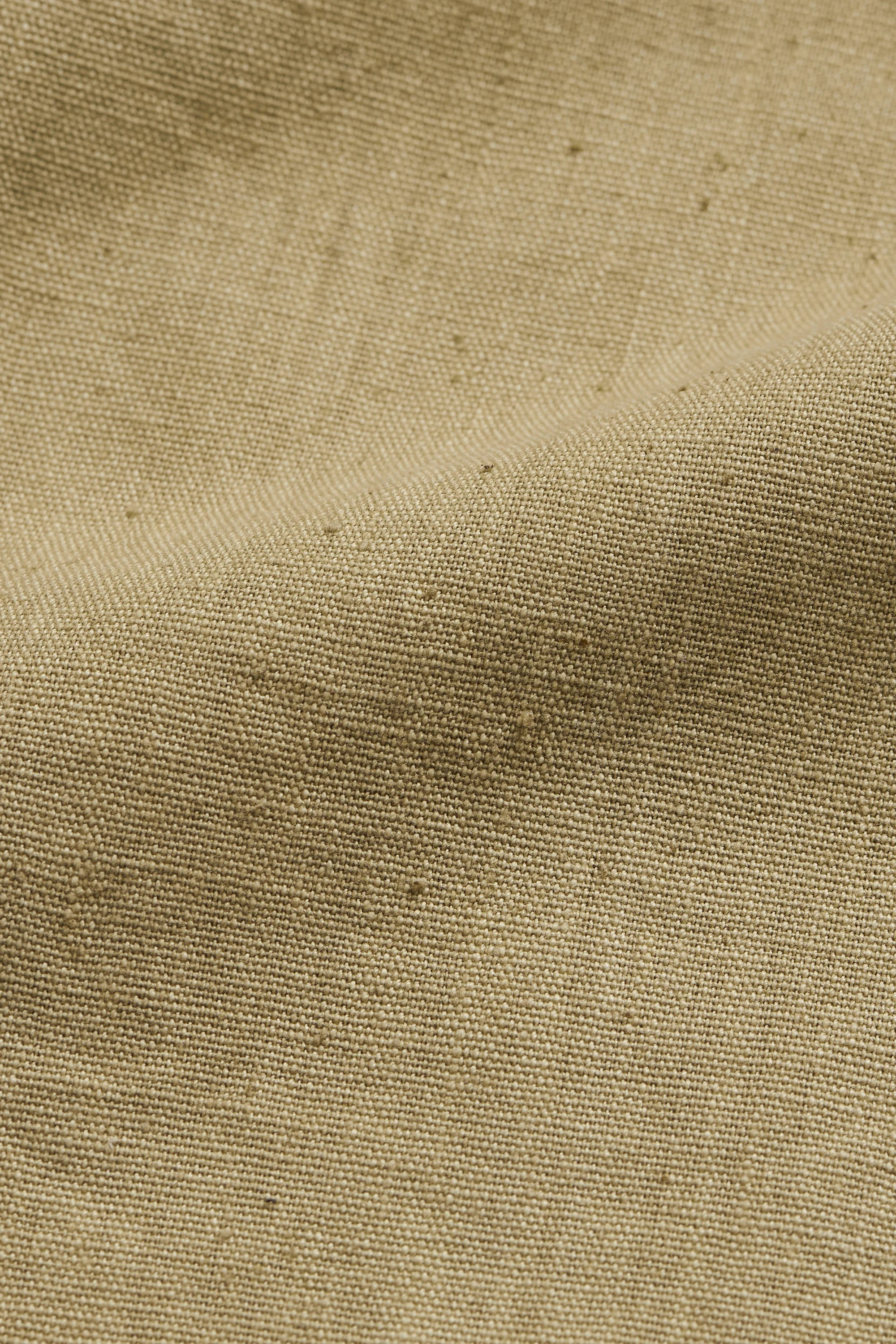 Close-up of beige fabric texture