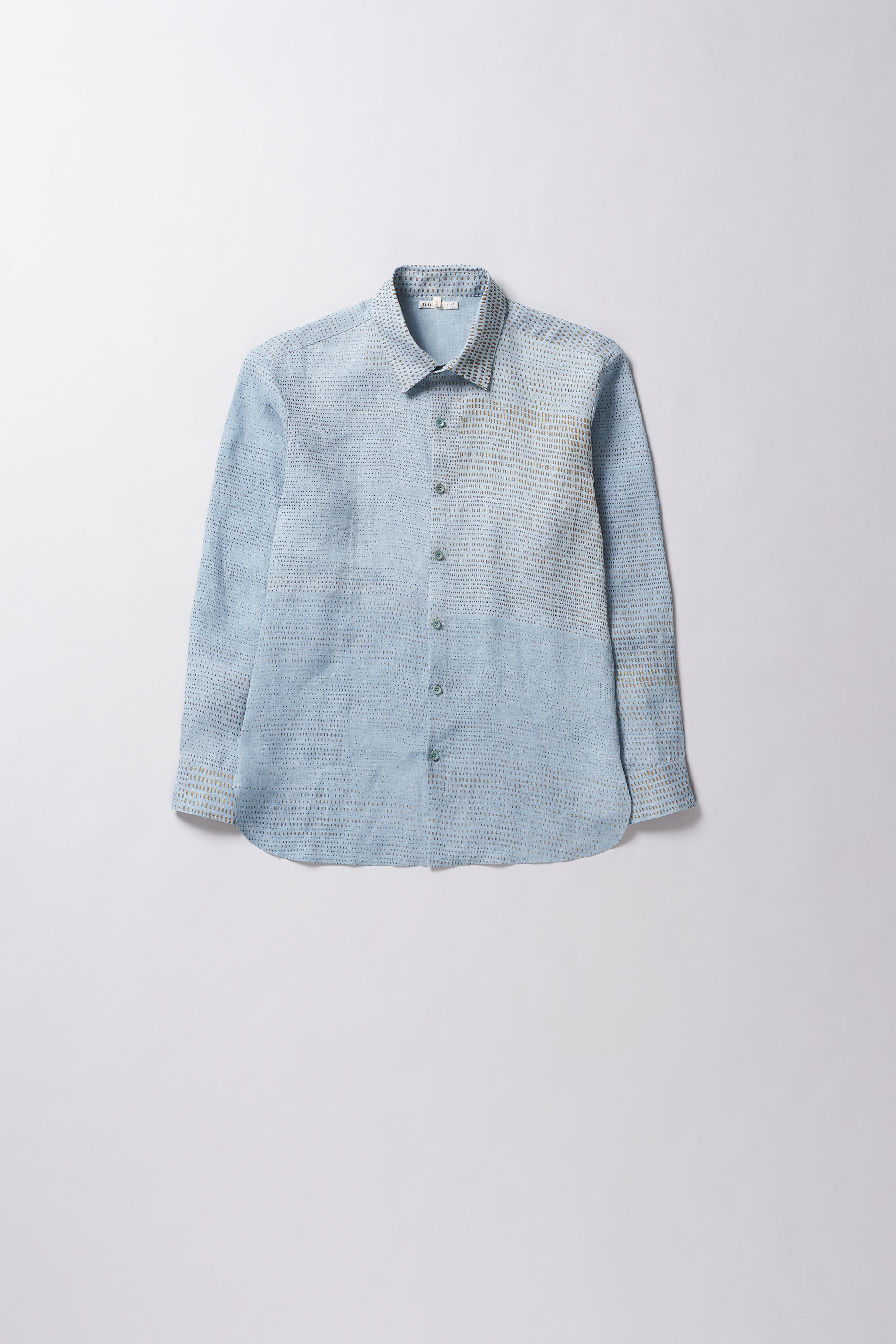 Sky Indigo Linen Shirt
