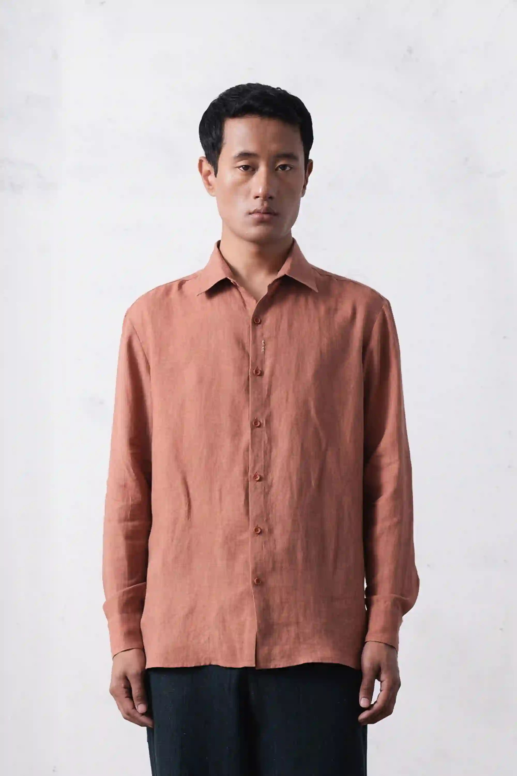 Orange Rust Brelove Shirt