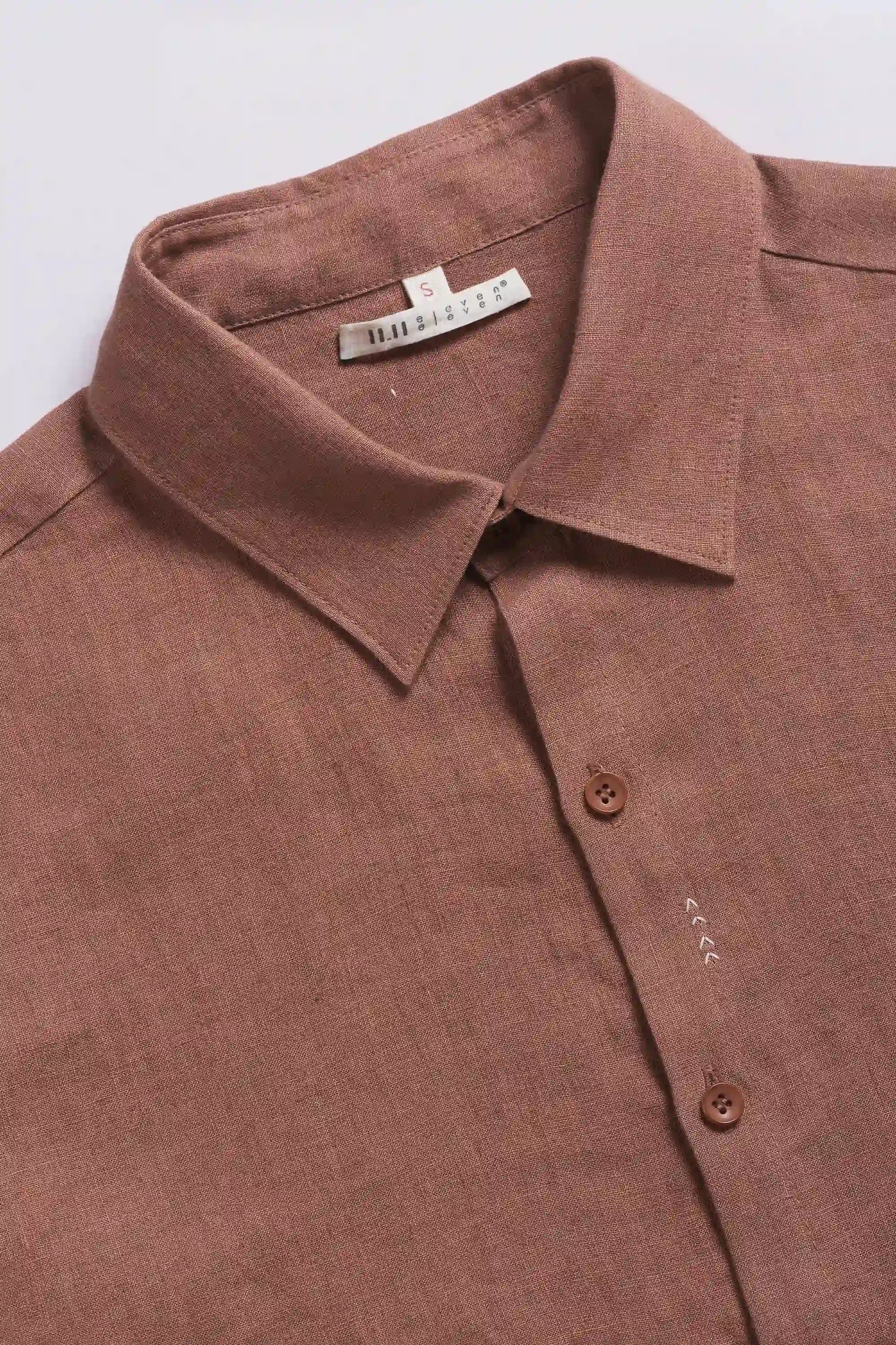 Brelove Shirt in Orange Rust