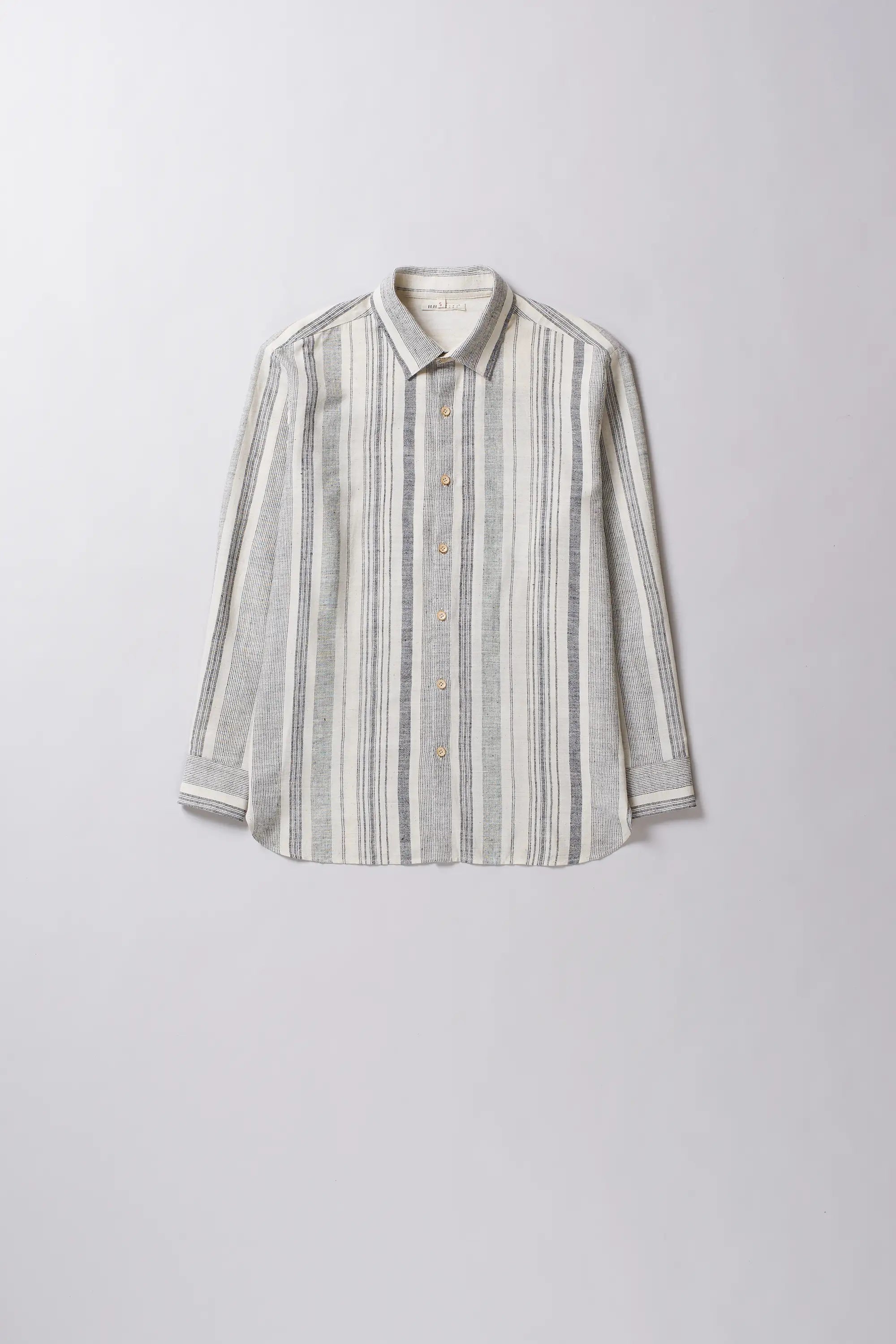 Front image of a black shirt