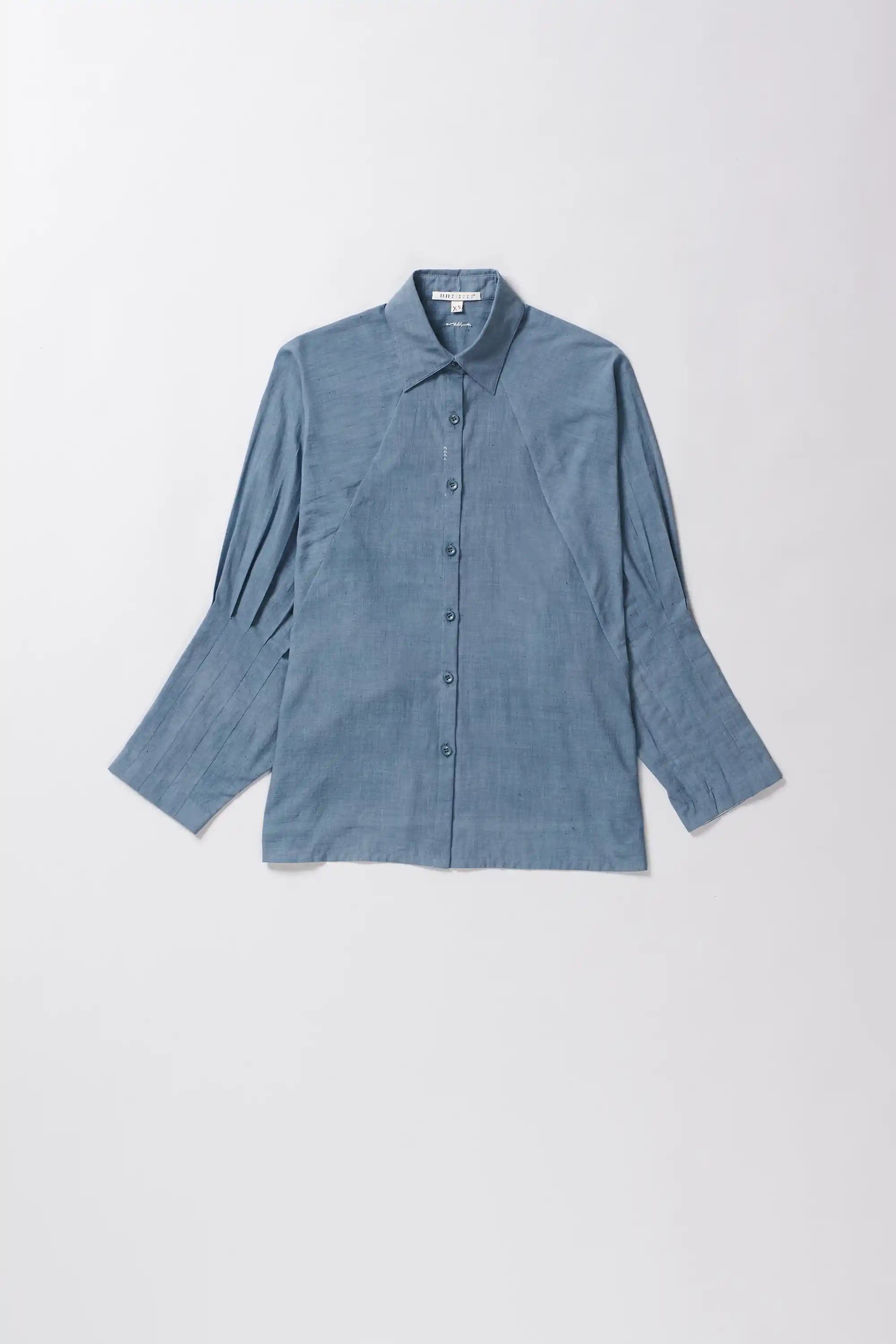 Powder blue women shirt