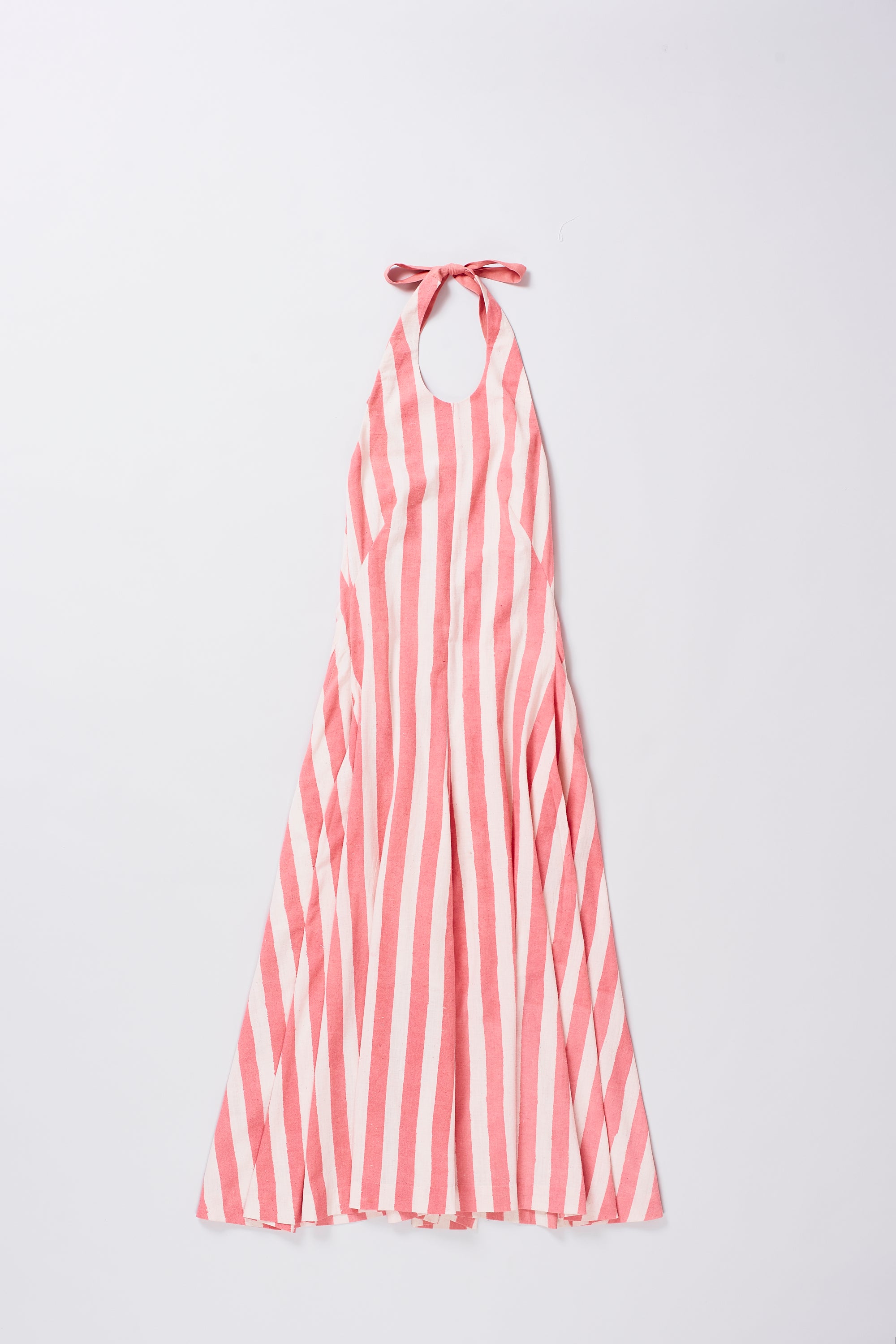 Front image of a pink wood dress