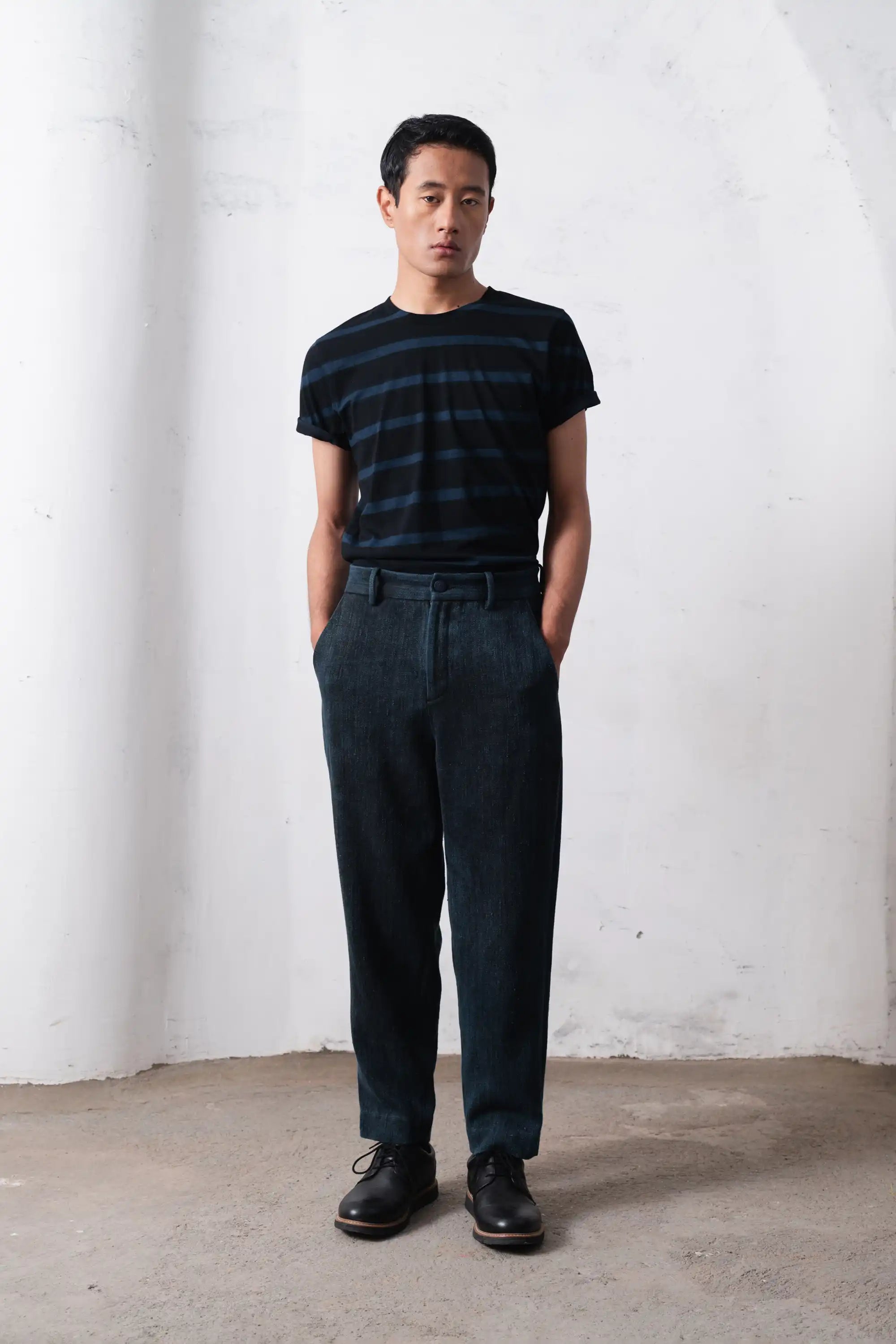 Midnight Indigo Denim Trousers