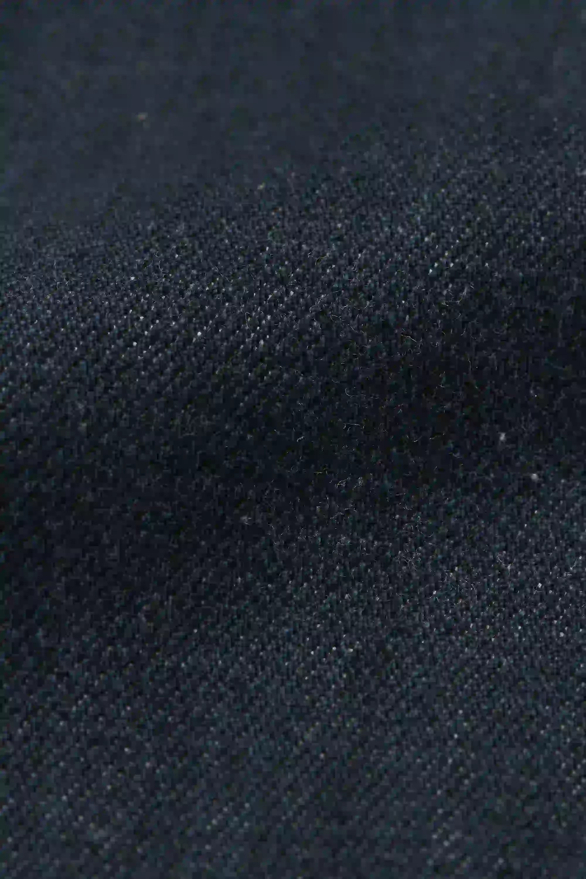 Mid-Rise Denim Trousers in Midnight Indigo