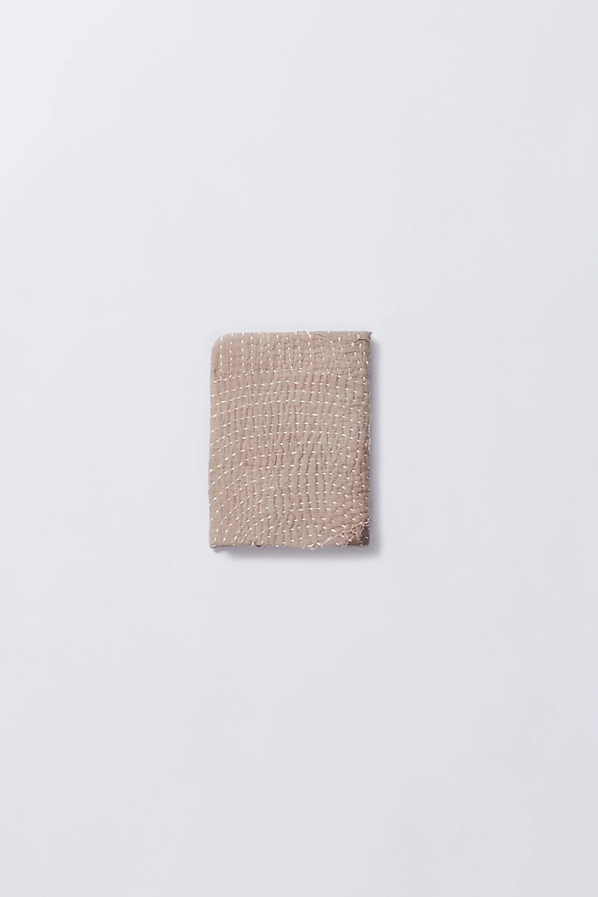 Handmade Wine Kantha Notebook